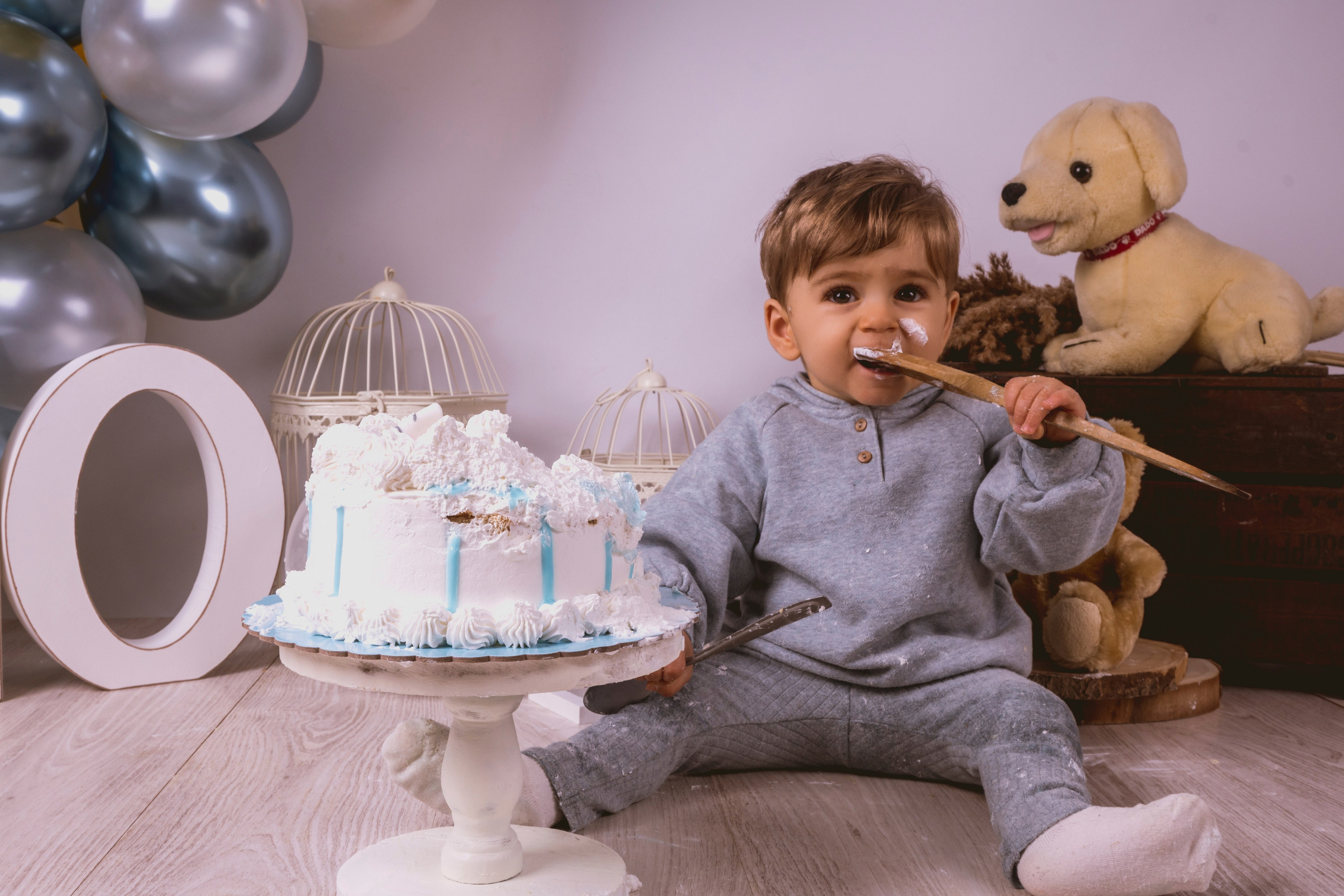 Emilio - Primer añito. Fotografía Antonio Luis Bascón