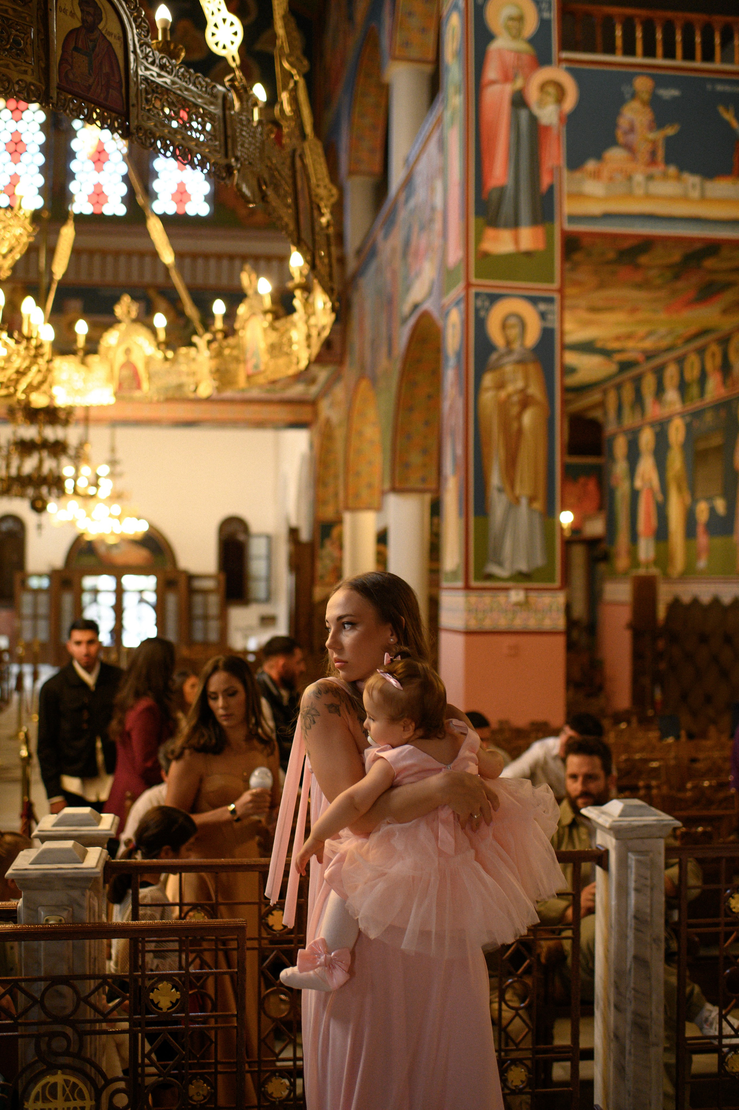 Baptism Aleksandra-Olivia. Семейная, детская, портретная и предметная фотосъемка в Салониках