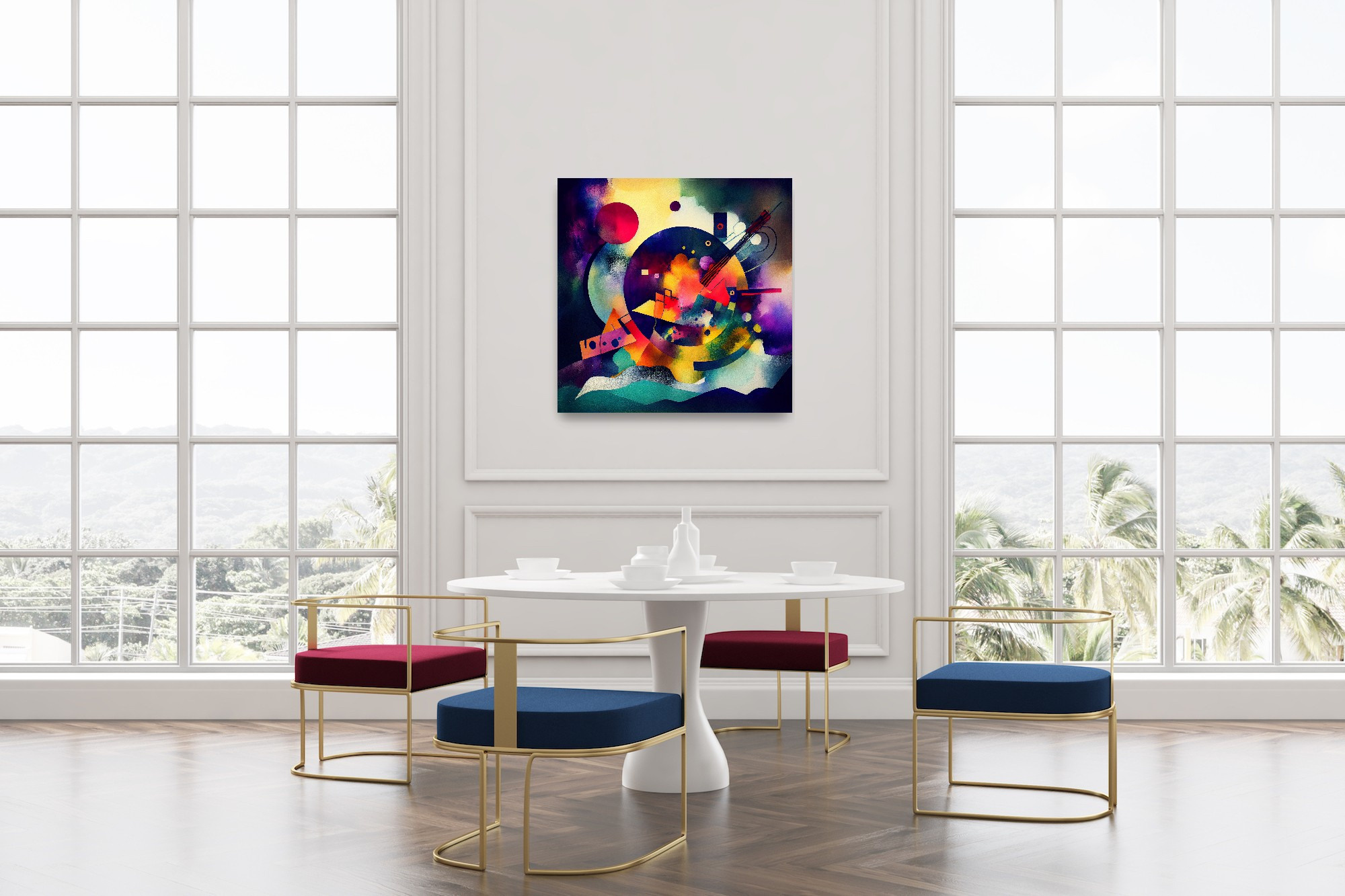 Abstract collection Music of the soul artwork #4. Lolly Shine. Contemporary digital artist