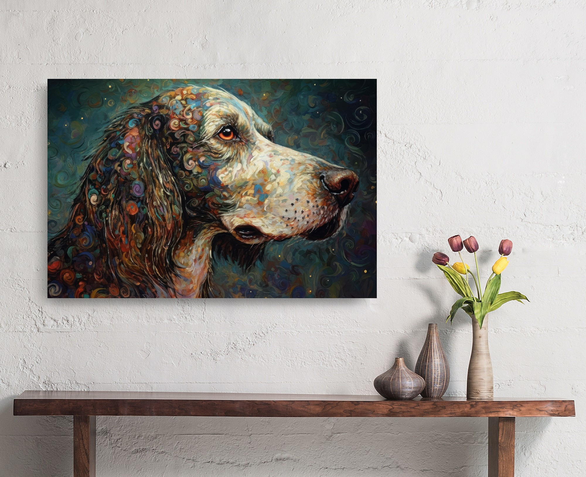 Dog Collection Sacred Animals Artwork #29 Lolly Shine. Lolly Shine. Contemporary digital artist