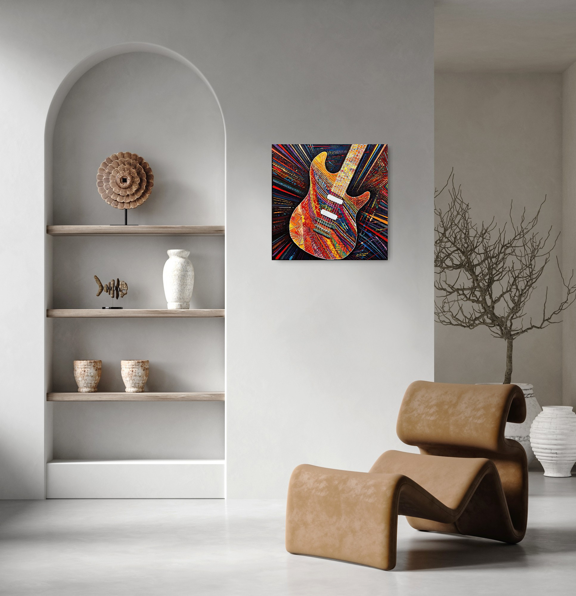 Abstract collection Music of the soul artwork #14. Lolly Shine. Contemporary digital artist