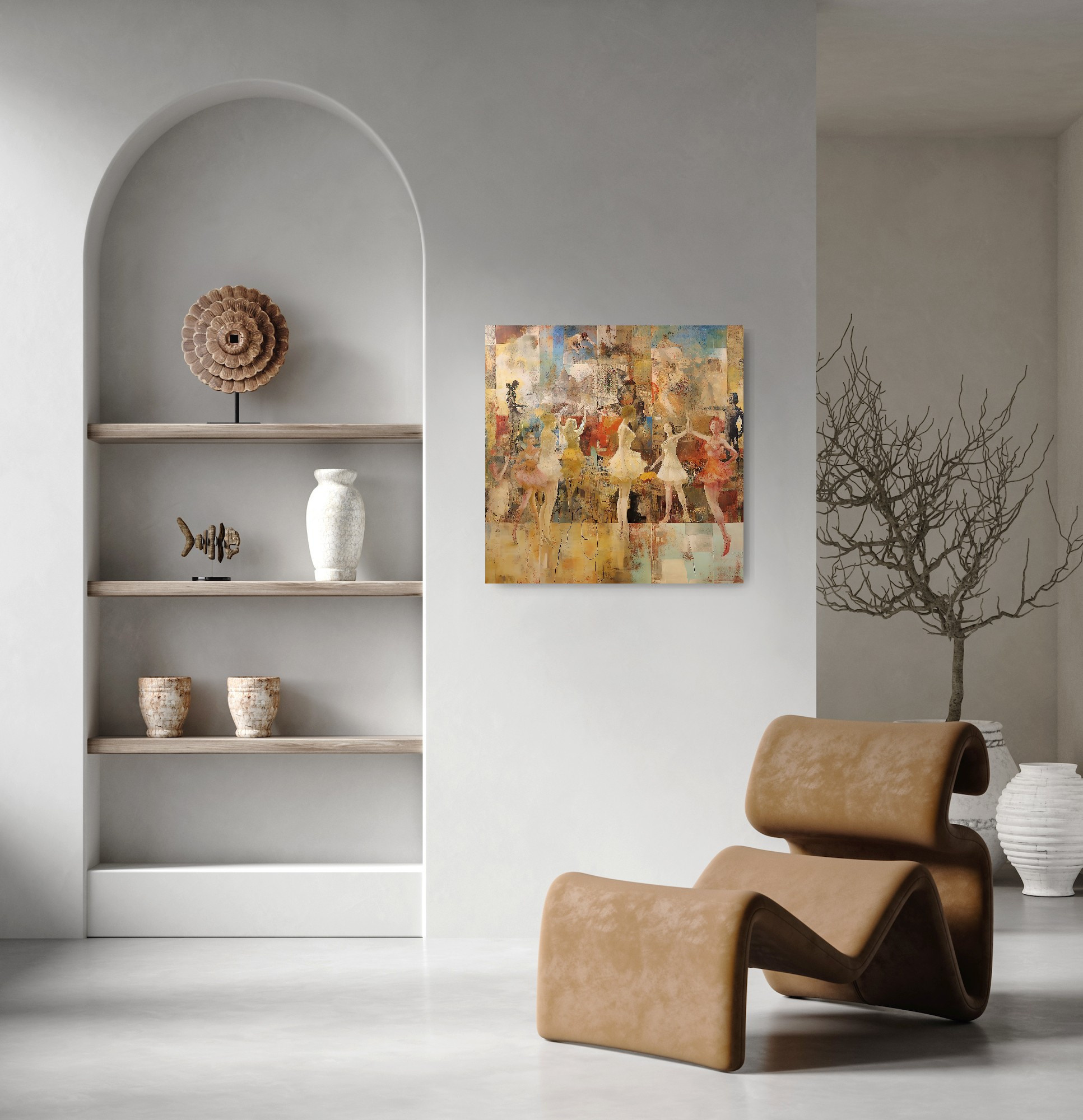 Abstract collection Music of the soul artwork #23. Lolly Shine. Contemporary digital artist