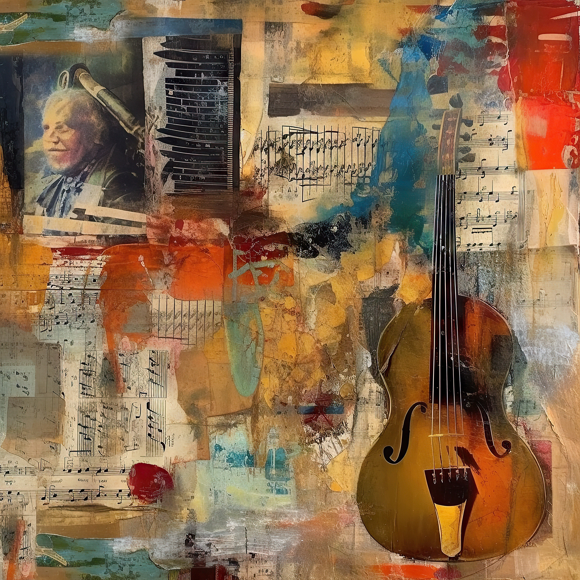 Artwork #21 from the collection “Music of the soul”