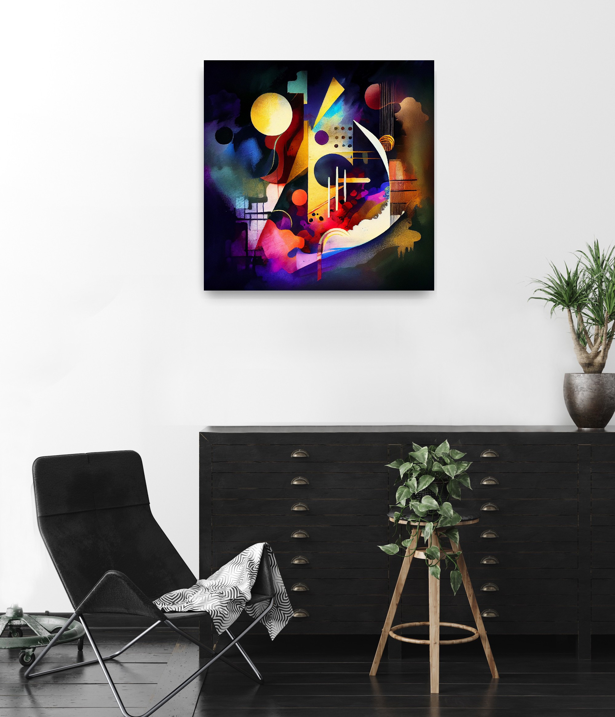 Abstract collection Music of the soul artwork #2. Lolly Shine. Contemporary digital artist