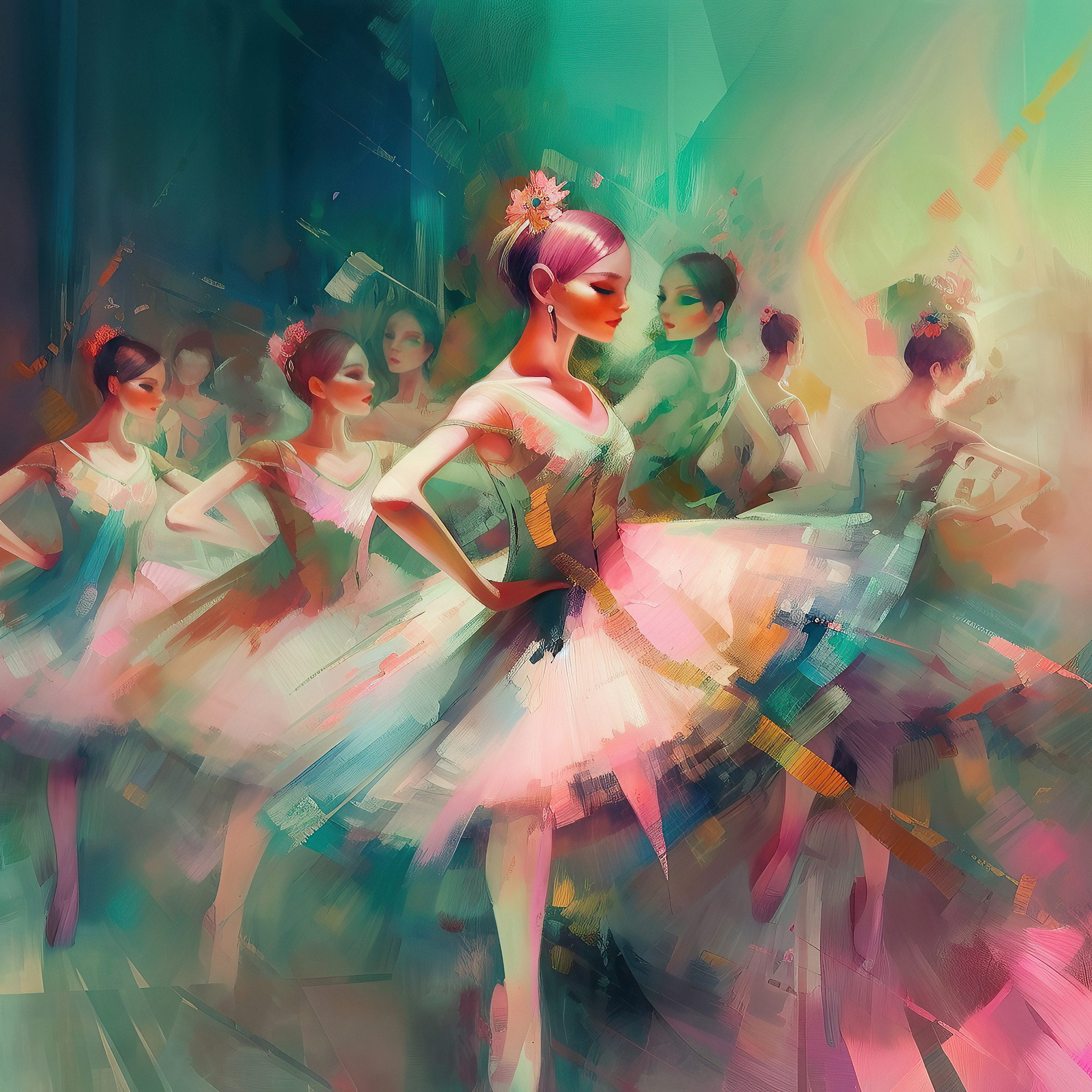 Artwork #17 from the collection “Music of the soul”