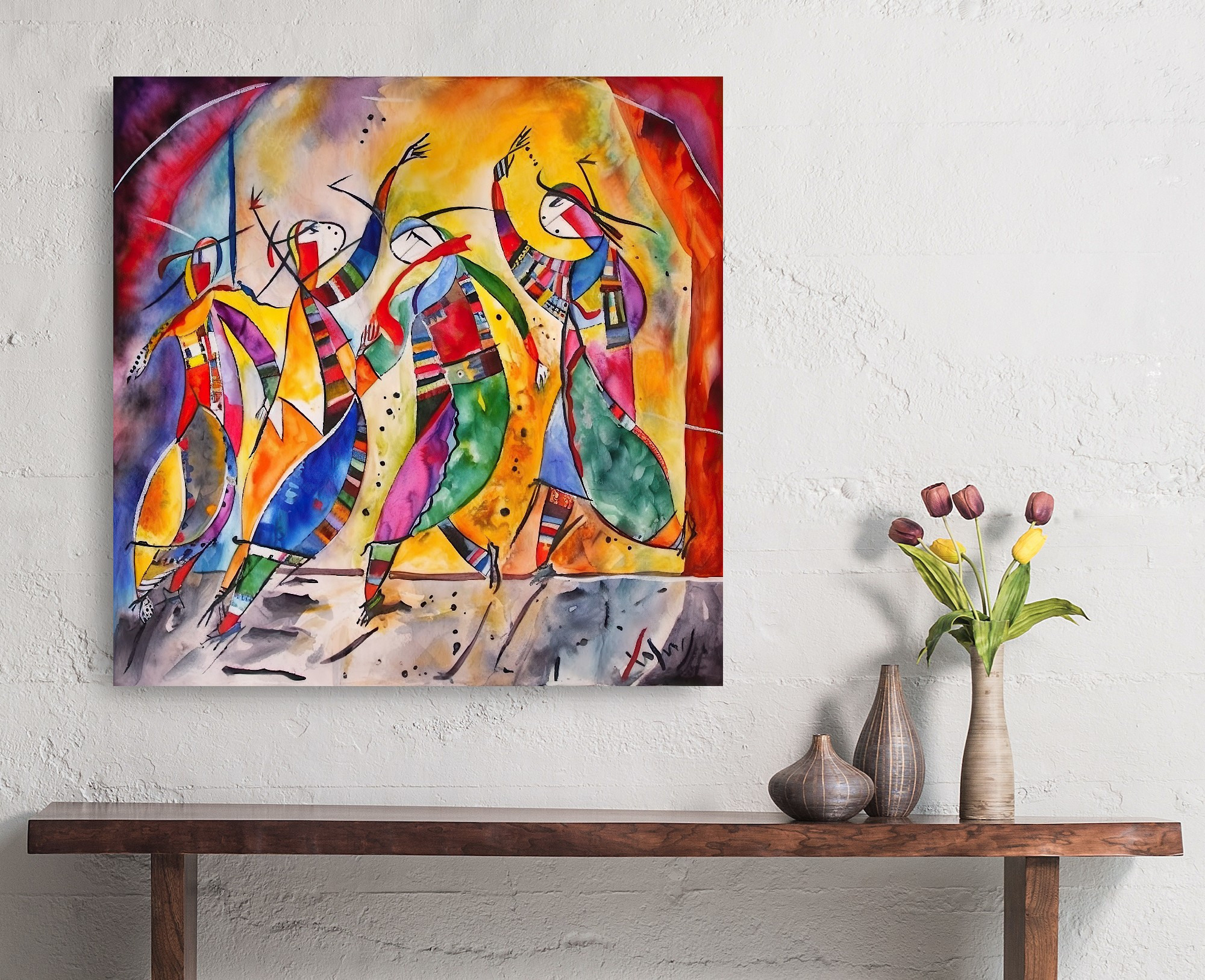 Abstract collection Music of the soul artwork #16. Lolly Shine. Contemporary digital artist