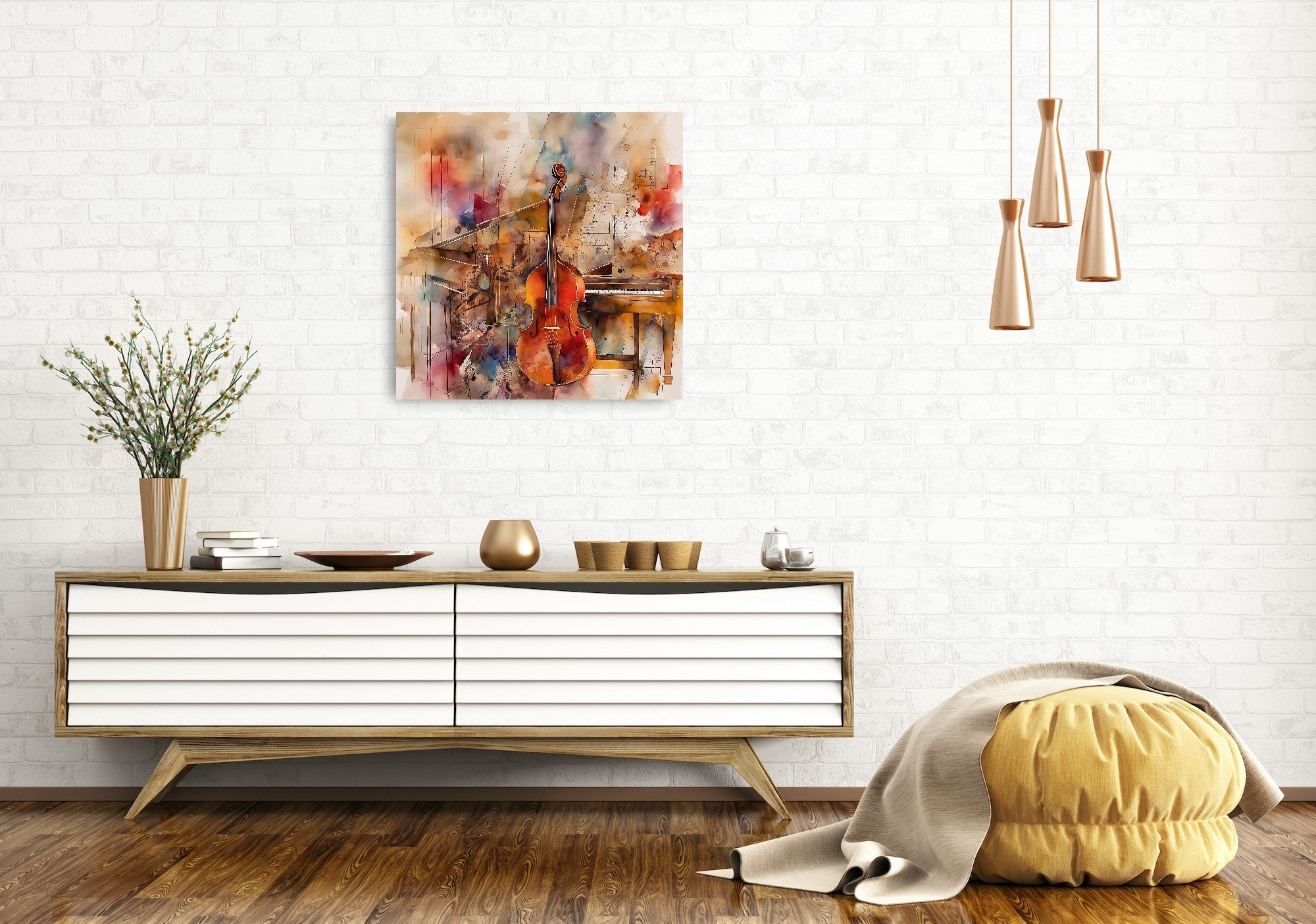 Abstract collection Music of the soul artwork #22. Lolly Shine. Contemporary digital artist