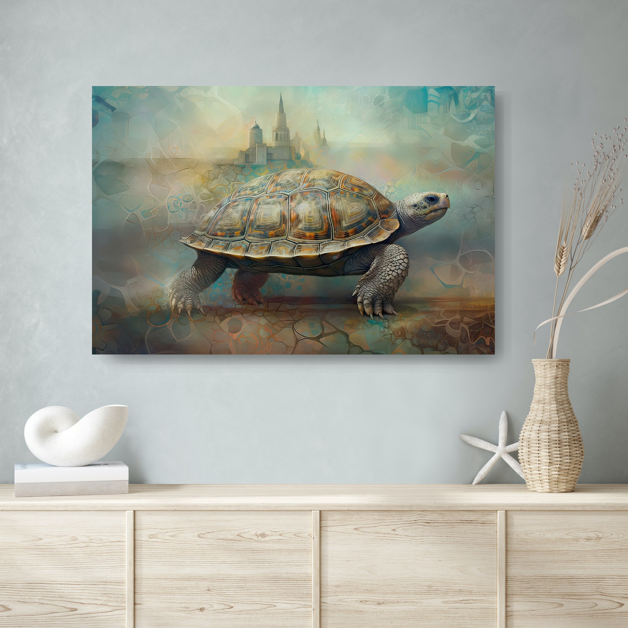 Turtle Collection Sacred Animals Artwork #19 Lolly Shine. Lolly Shine. Contemporary digital artist