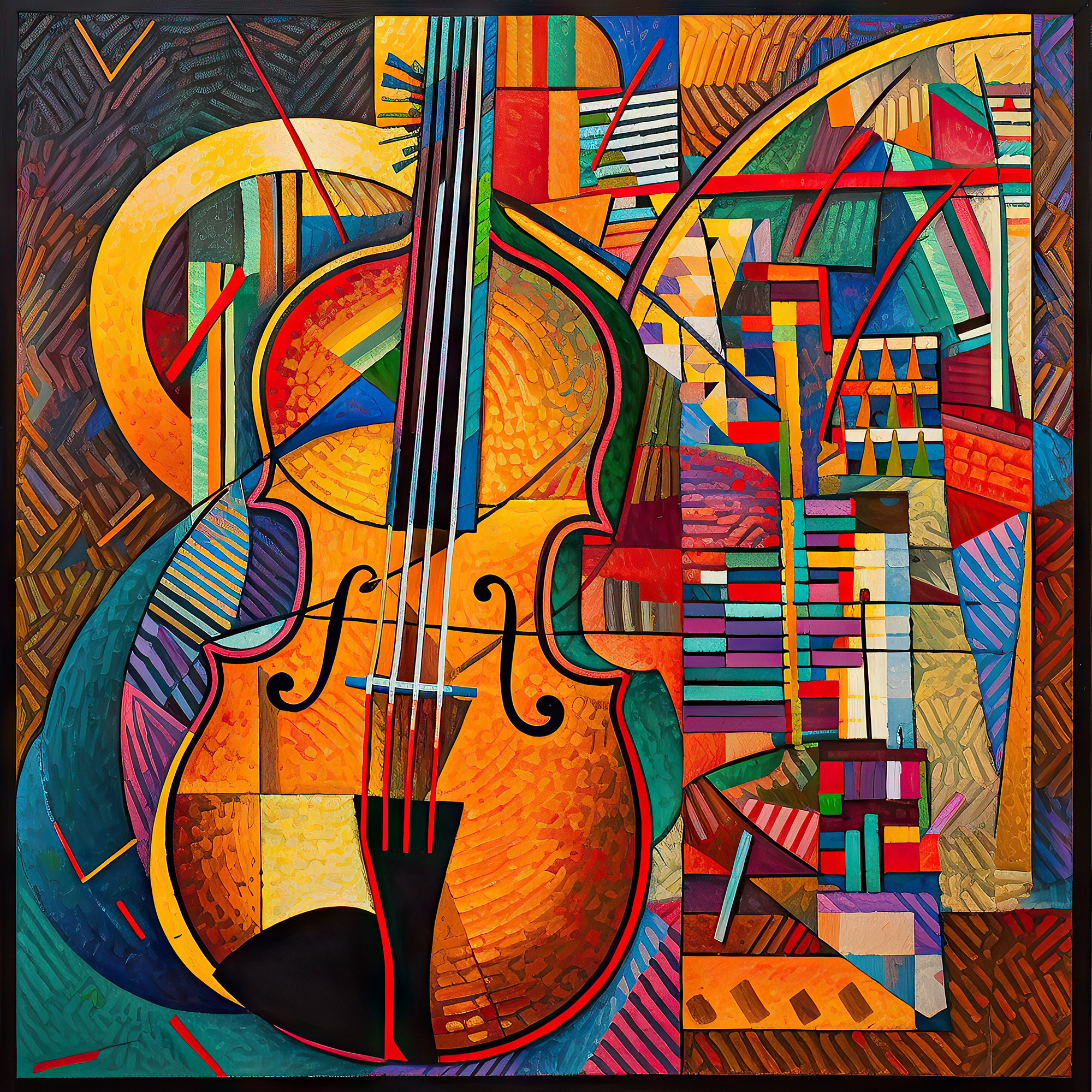Artwork #13 from the collection “Music of the soul”
