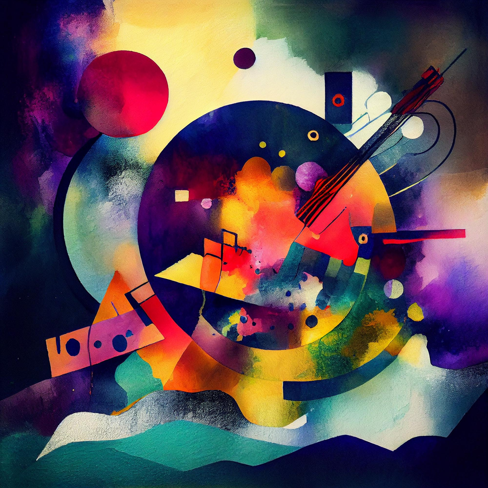 Artwork #4 from the collection “Music of the soul”