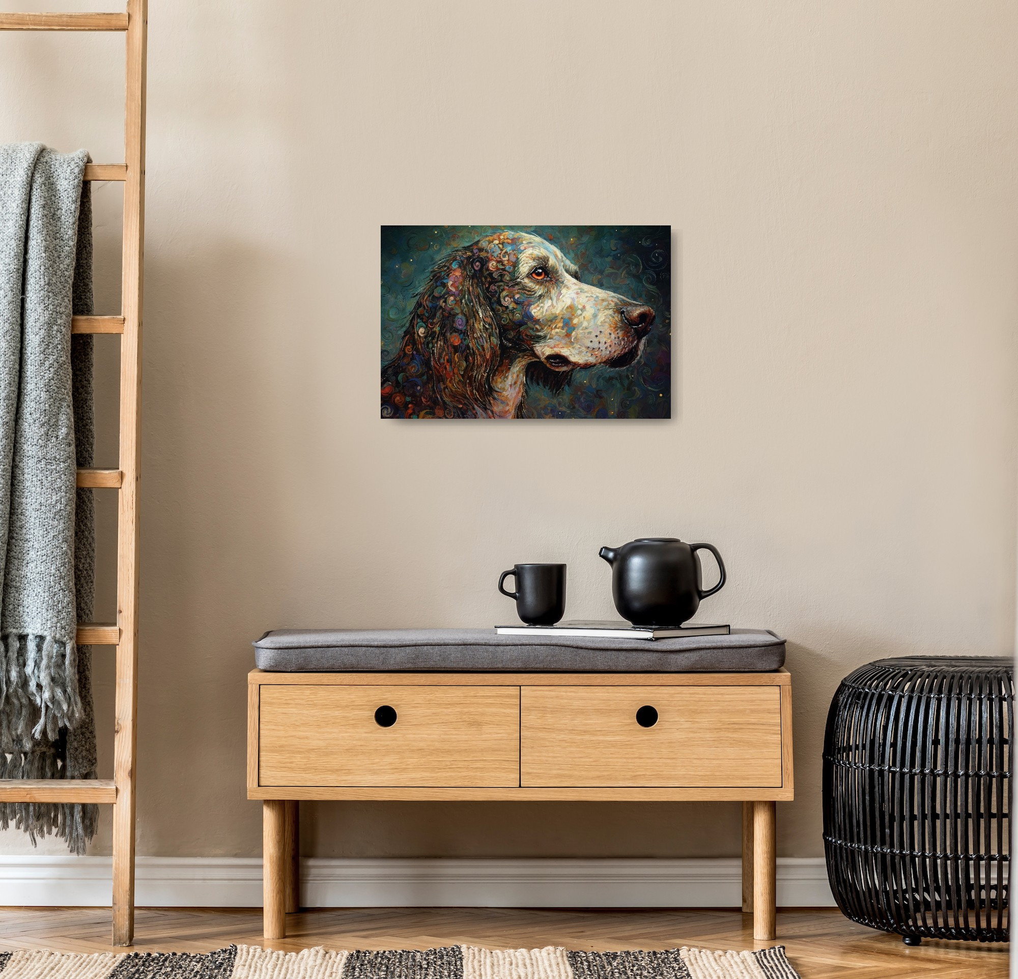 Dog Collection Sacred Animals Artwork #29 Lolly Shine. Lolly Shine. Contemporary digital artist