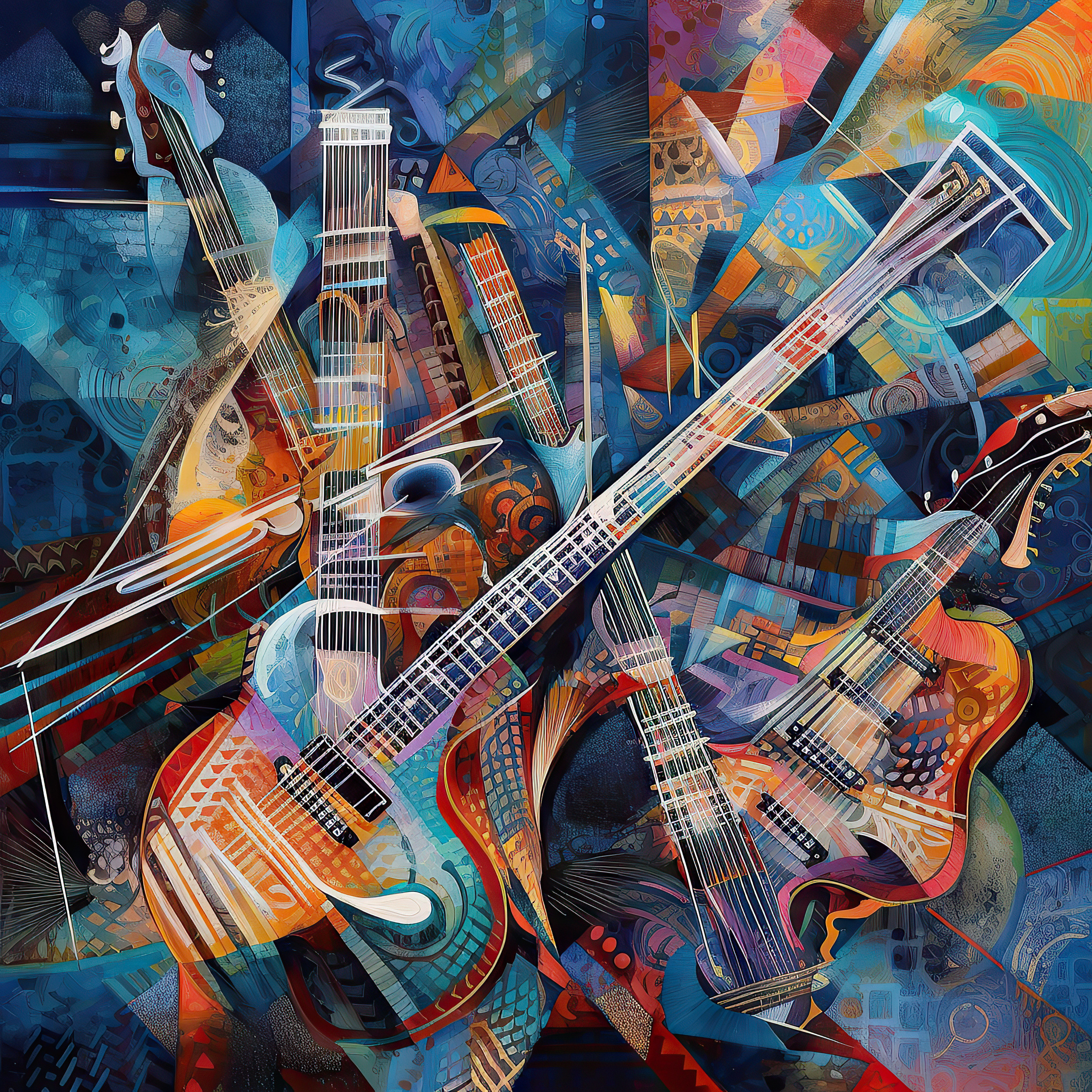 Artwork #11 from the collection “Music of the soul”