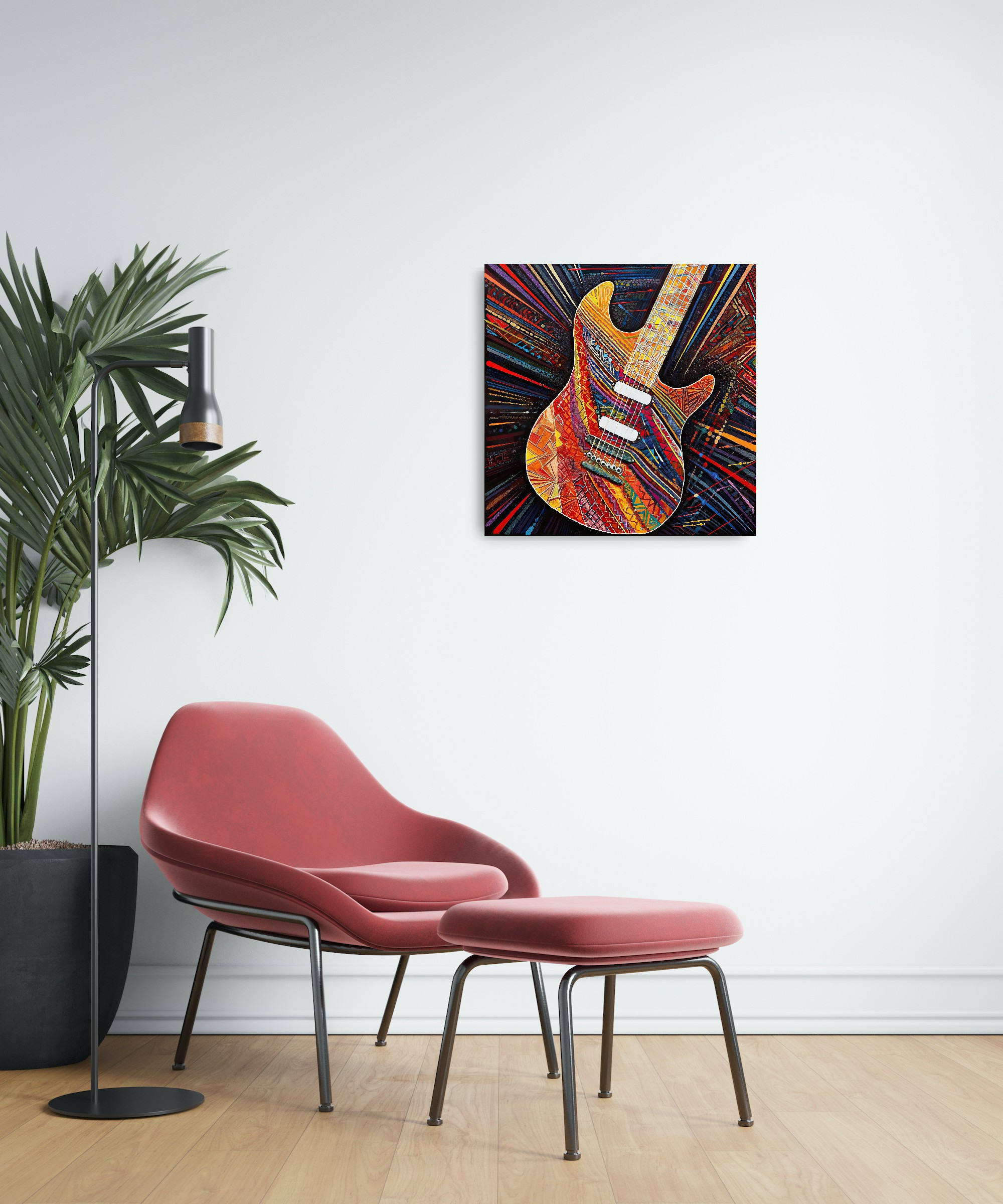 Abstract collection Music of the soul artwork #14. Lolly Shine. Contemporary digital artist