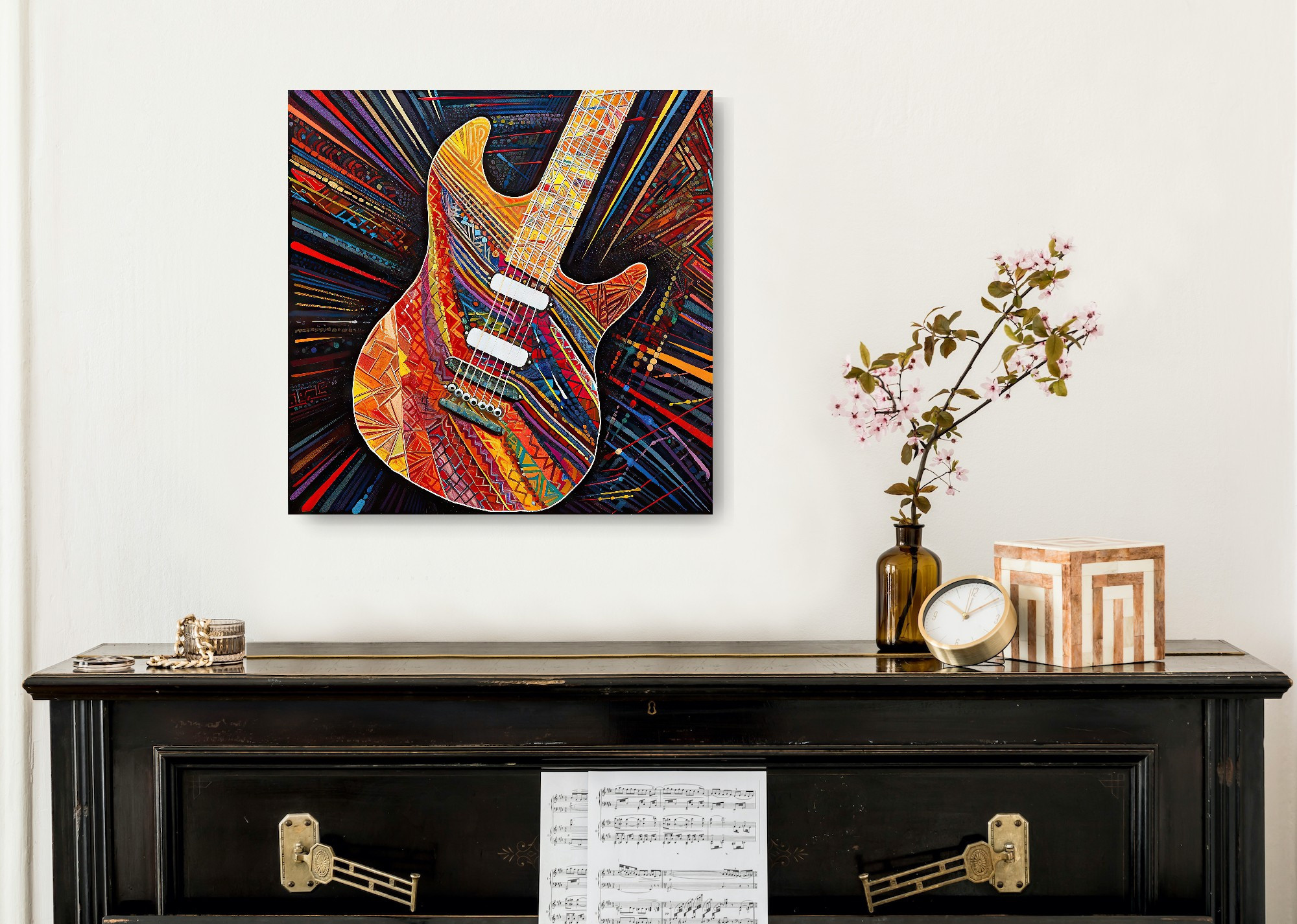 Abstract collection Music of the soul artwork #14. Lolly Shine. Contemporary digital artist