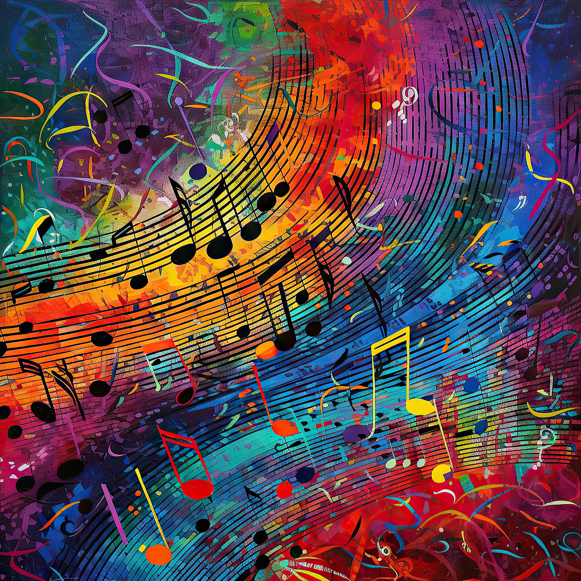 Artwork #15 from the collection “Music of the soul”