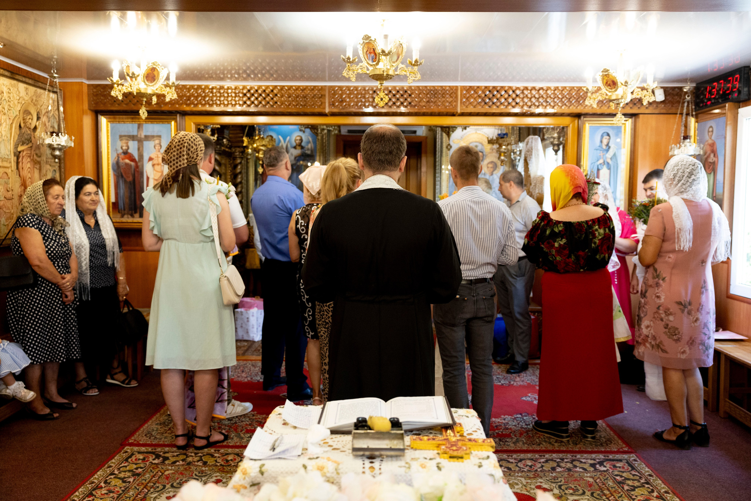 Botez. Fotograf de Familie Avram Vlada Photo Chisinau