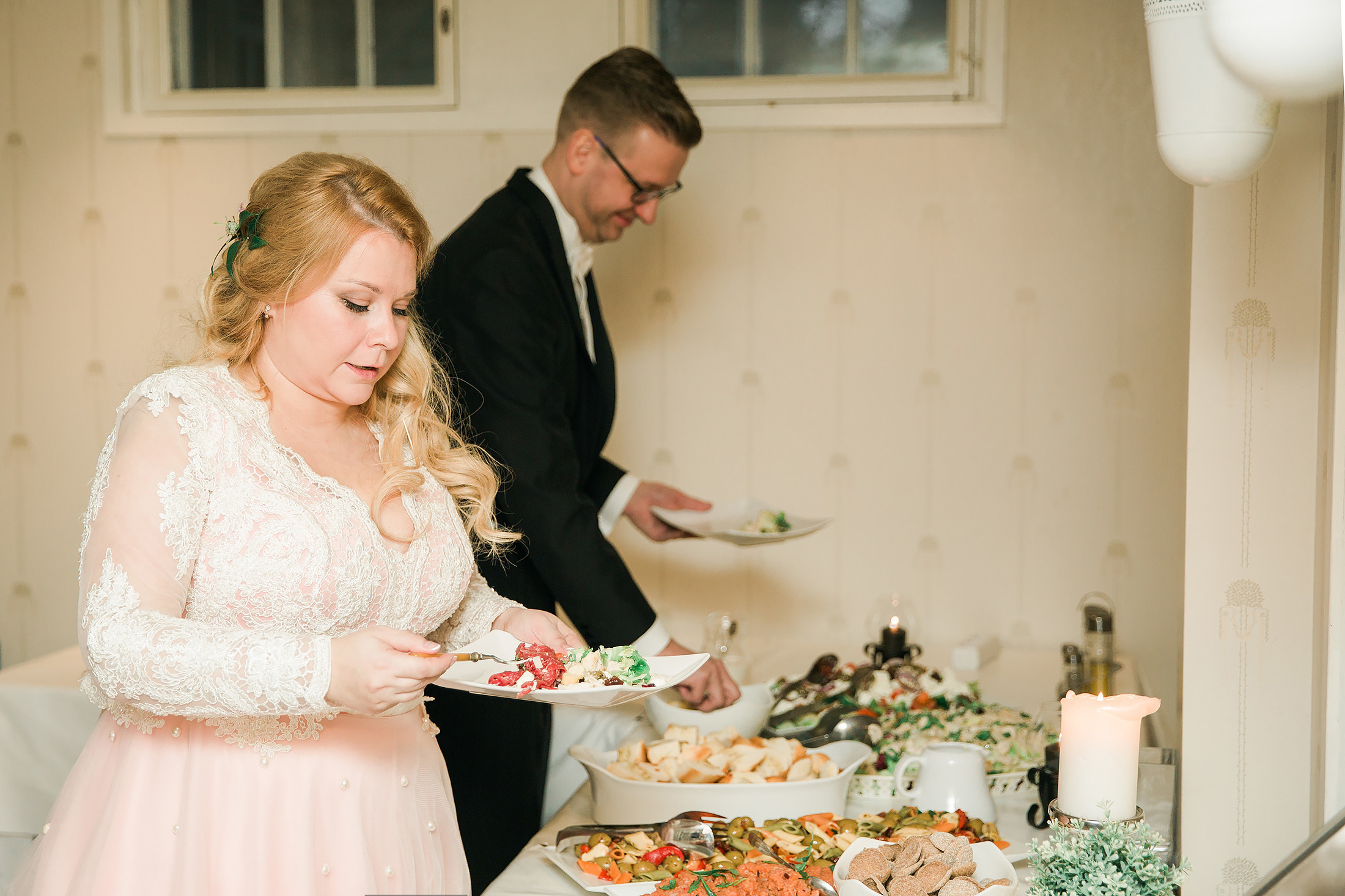 Irina&Teemu, Temppeliaukion kirkko + Villa Åkerblom, hääkuvaus Helsinki