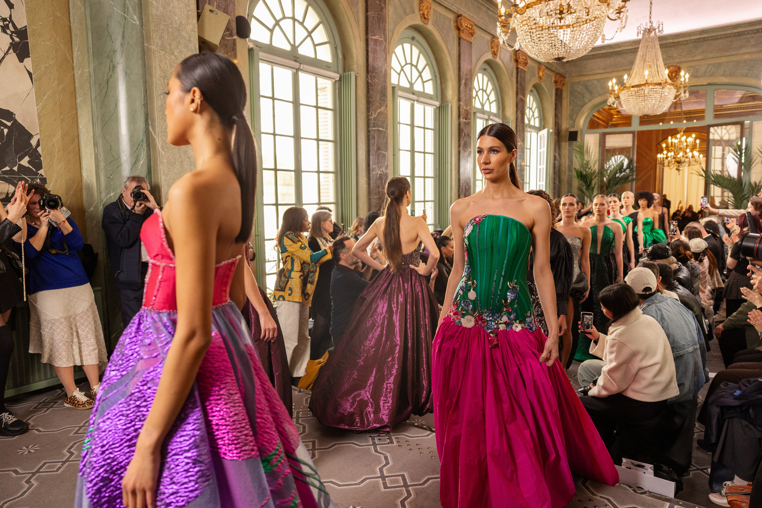 Paris fashion week. MATVEEVA STUDIO