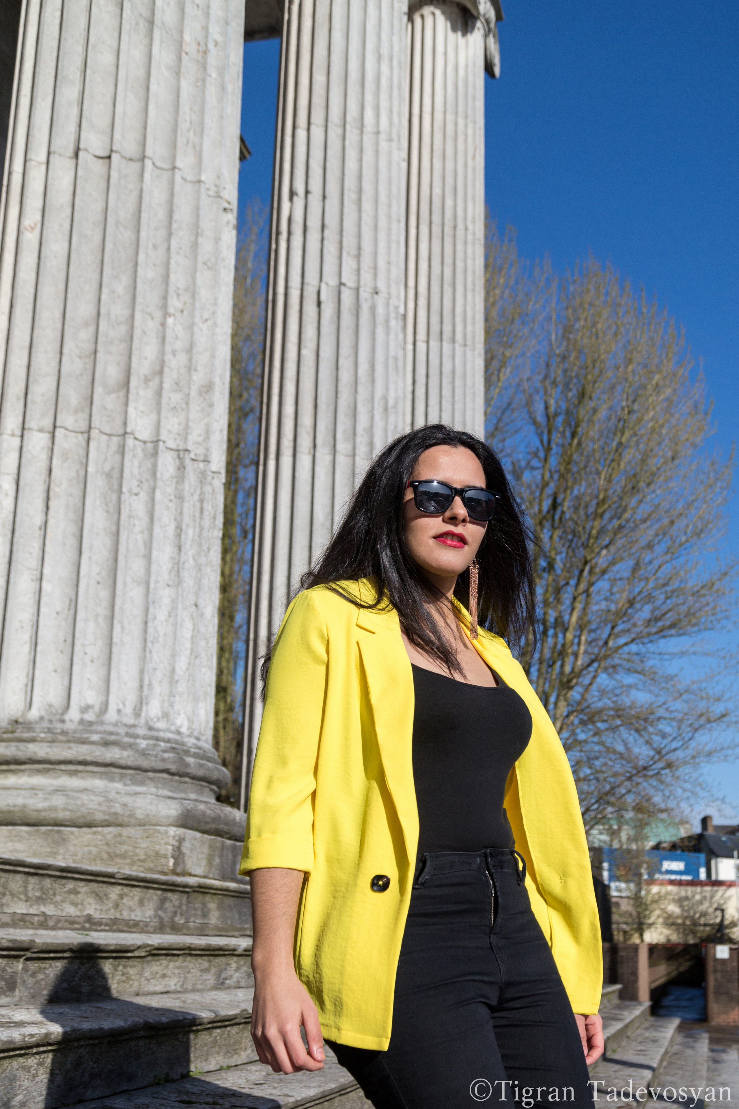 girl, girls, models, yellow dress, yellow, girls photo shoot, photo shoot, friends photo shoot, girls yellow dress, photo shoot ireland, ireland, cork, corkcity, photographer