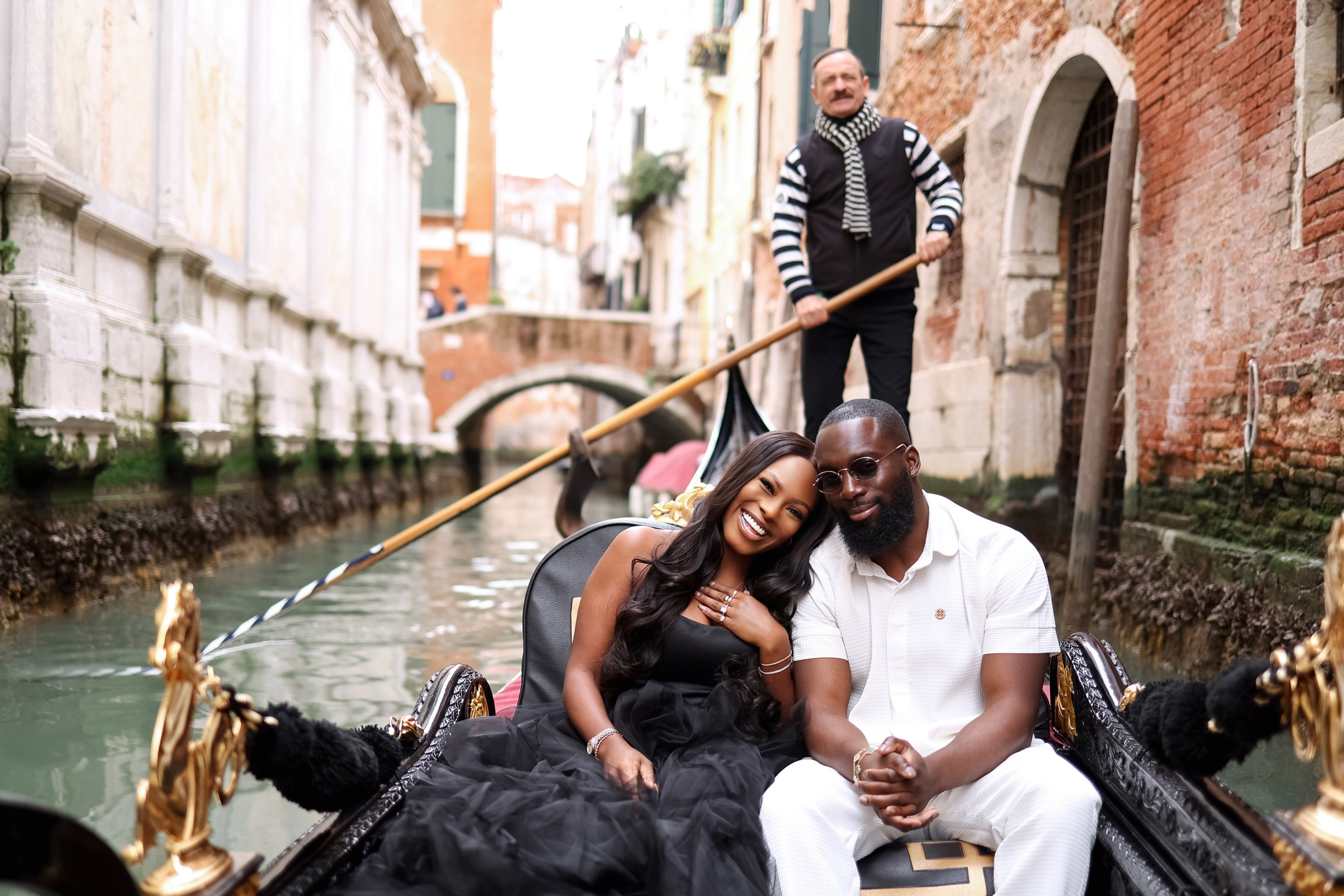 Surprise Marriage proposal on A Gondola ride in Venice. Photographer in Venice, Viktoria Antonova