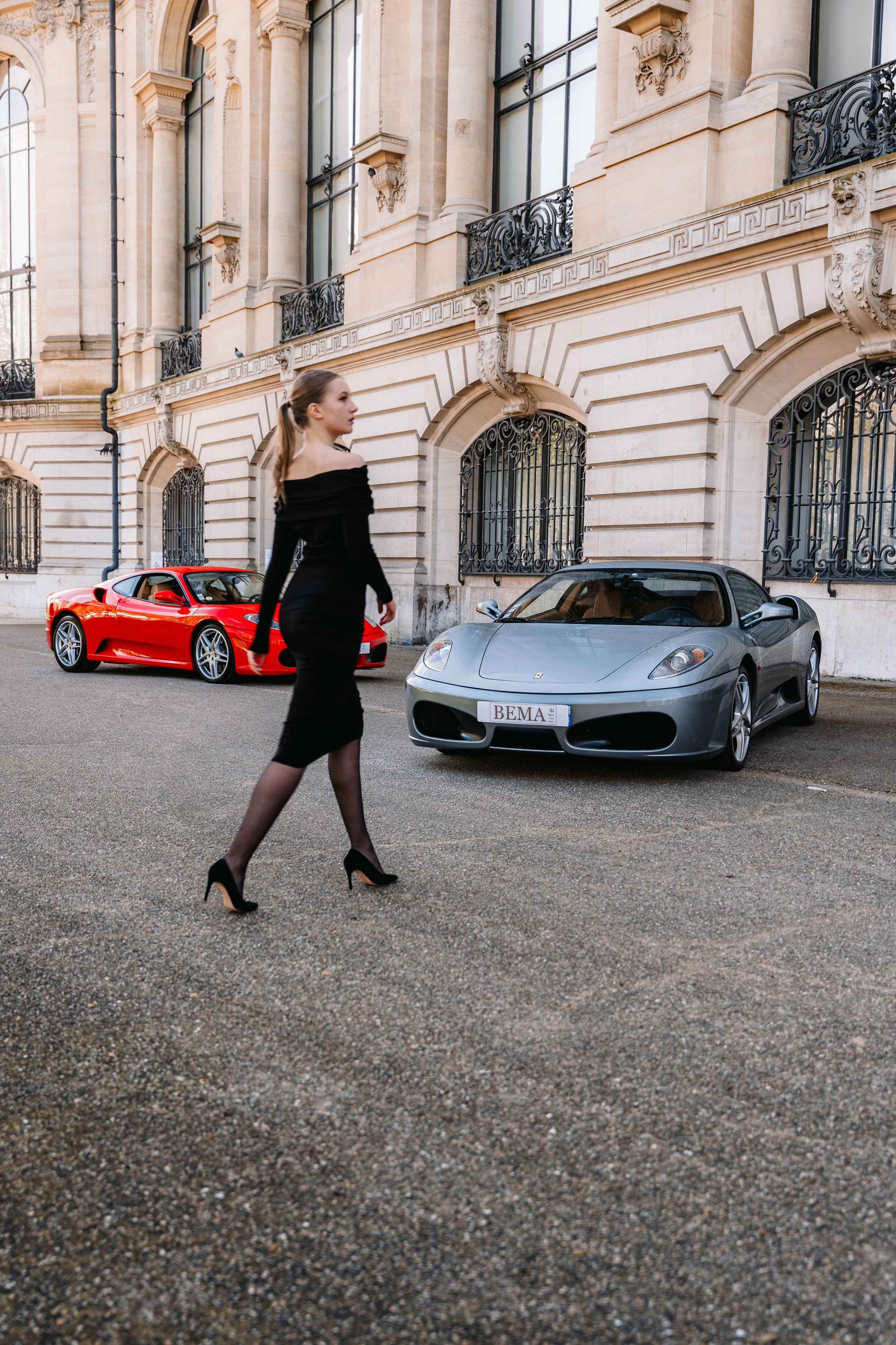 Anna x Ferrari F430. Photographer in Paris — Vitalii Motruk