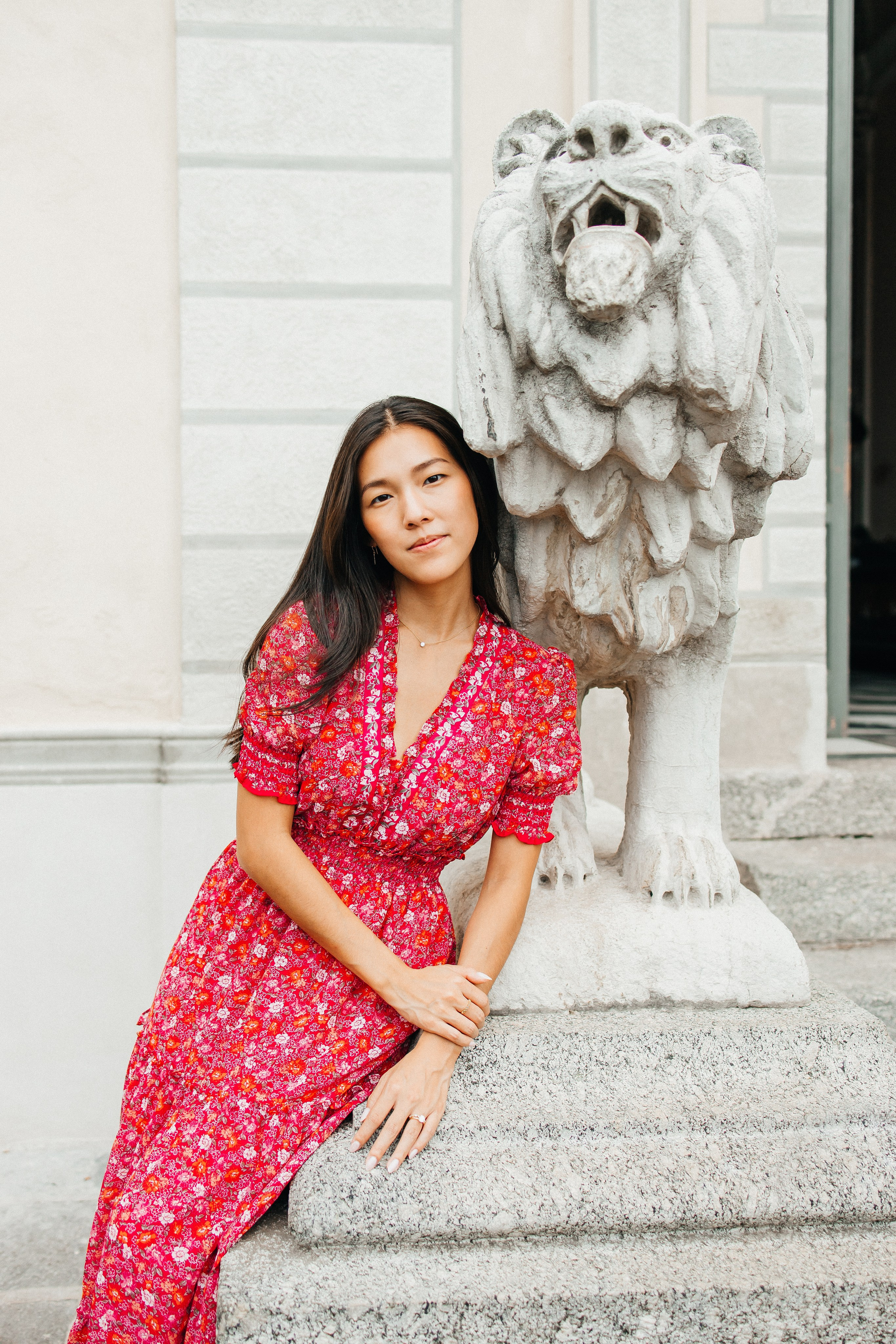 Lake Como Engagement Photography | Villa Monastero. Photographer in Italy Anna Linnik