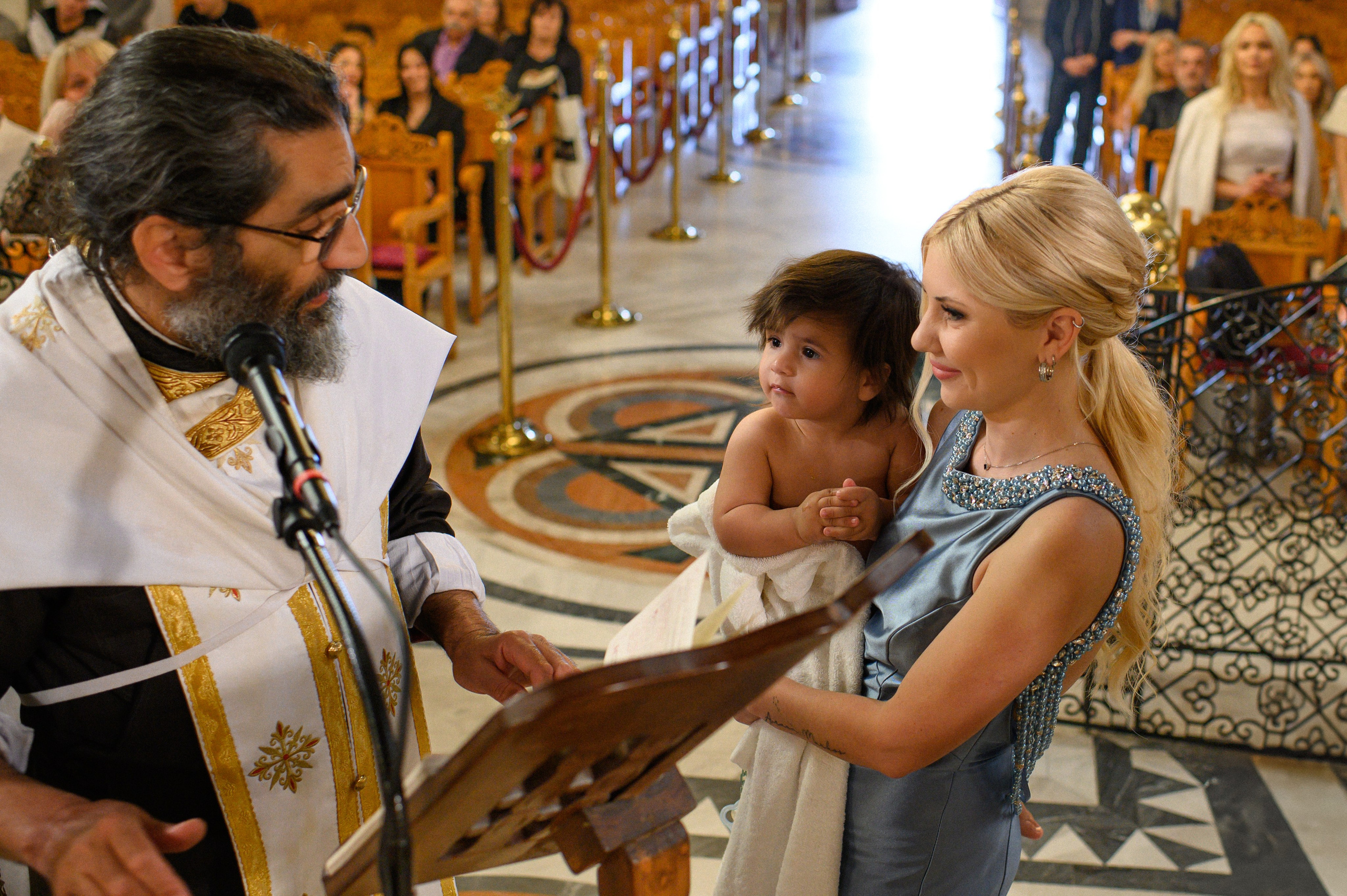 Baptism Maksimos. Семейная, детская, портретная и предметная фотосъемка в Салониках