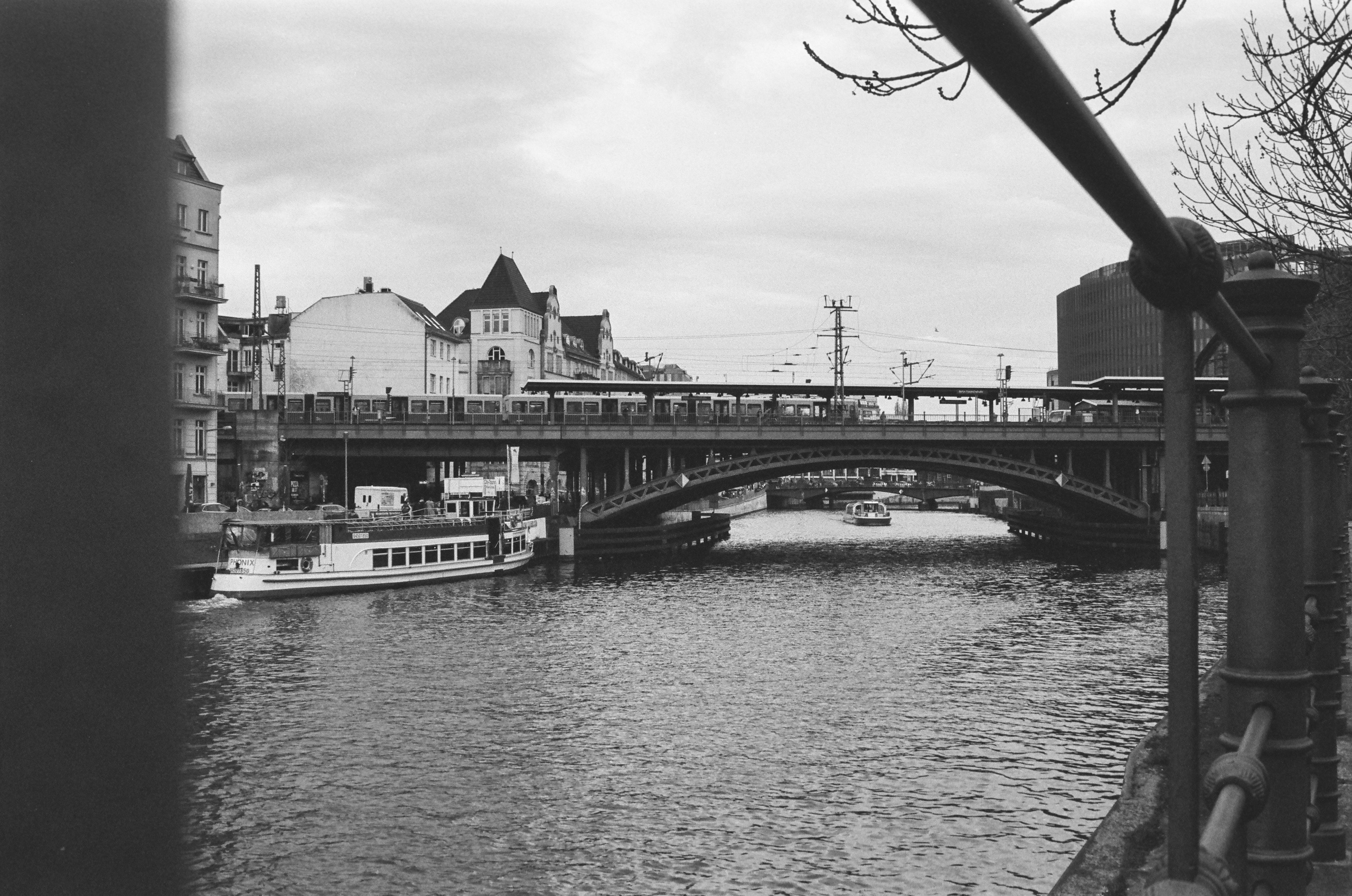 The Streets of Berlin in B&W