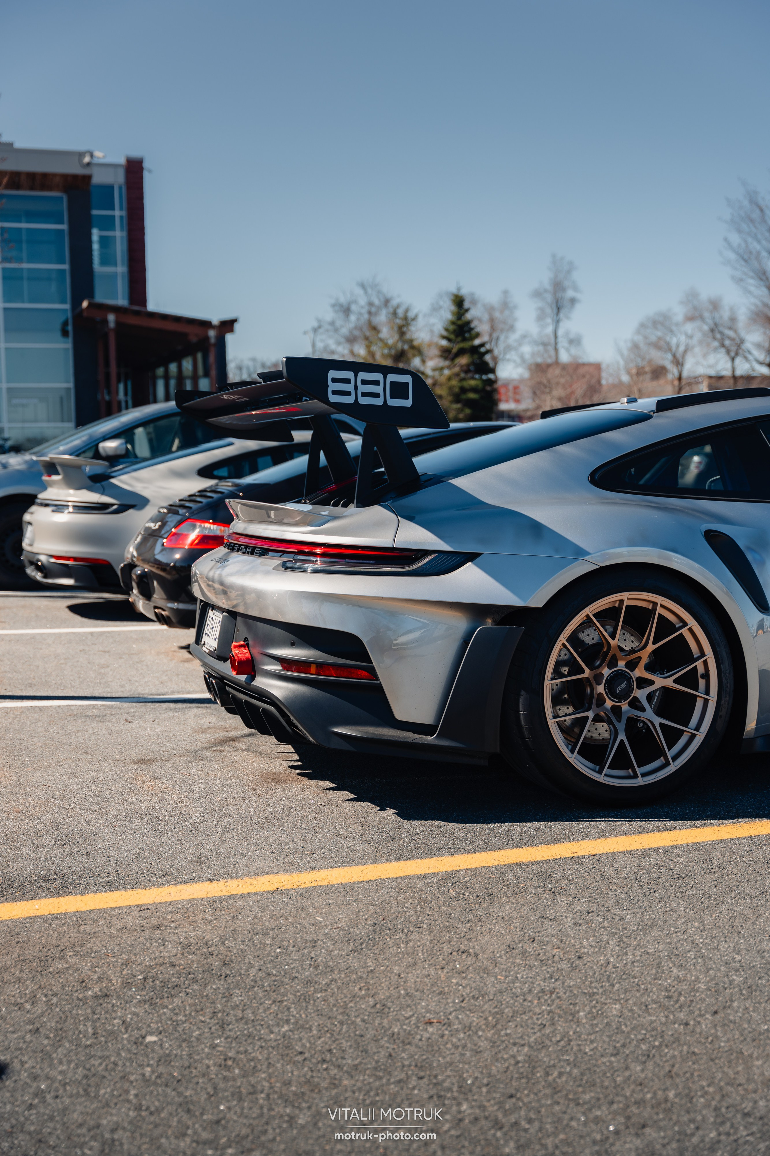 Porsche meet Montreal. Photographe de voitures à Paris — Vitalii Motruk
