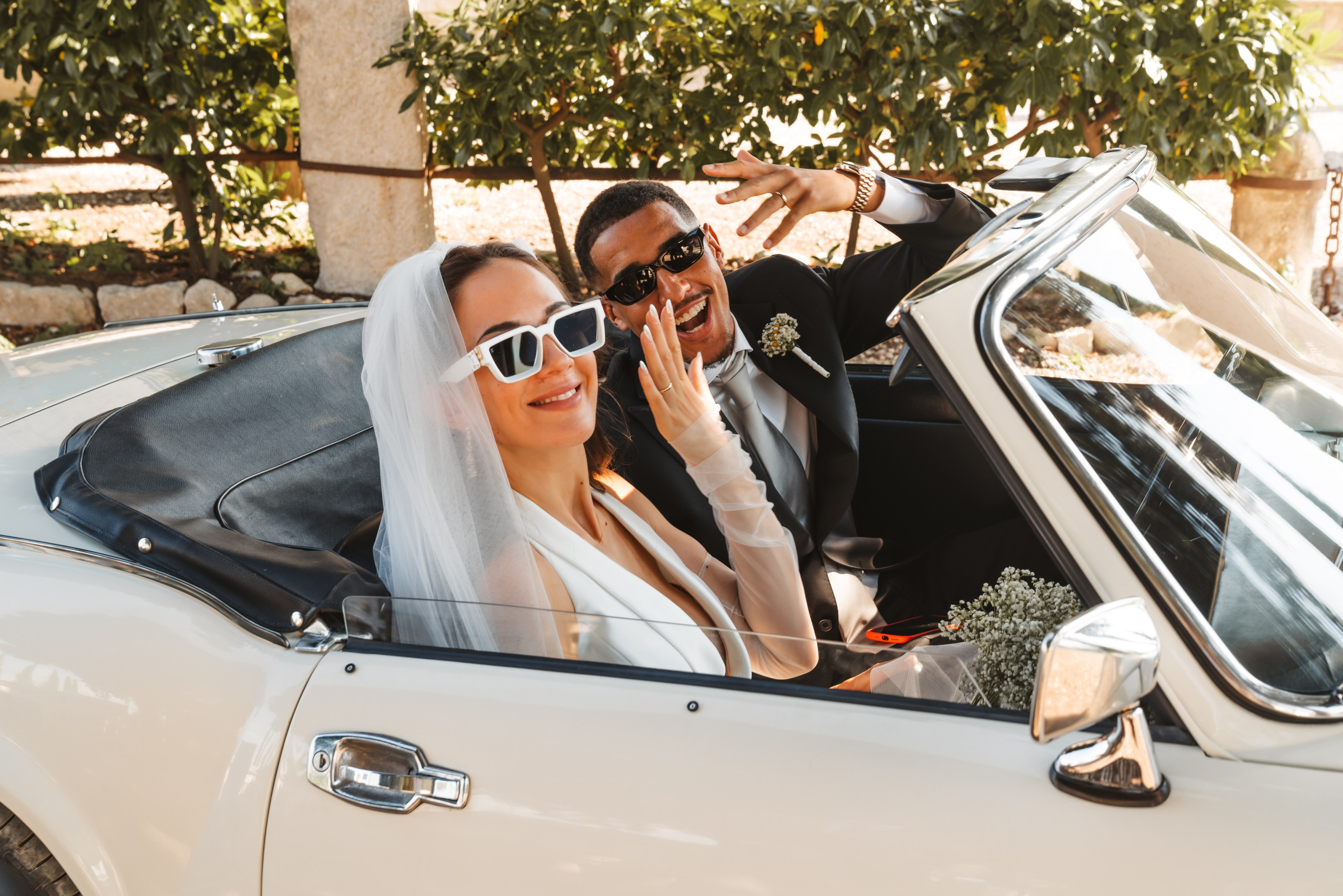 Charles & Christina Wedding. Photographe de mariage et de famille à Braga — Alexandra Mieres Photography