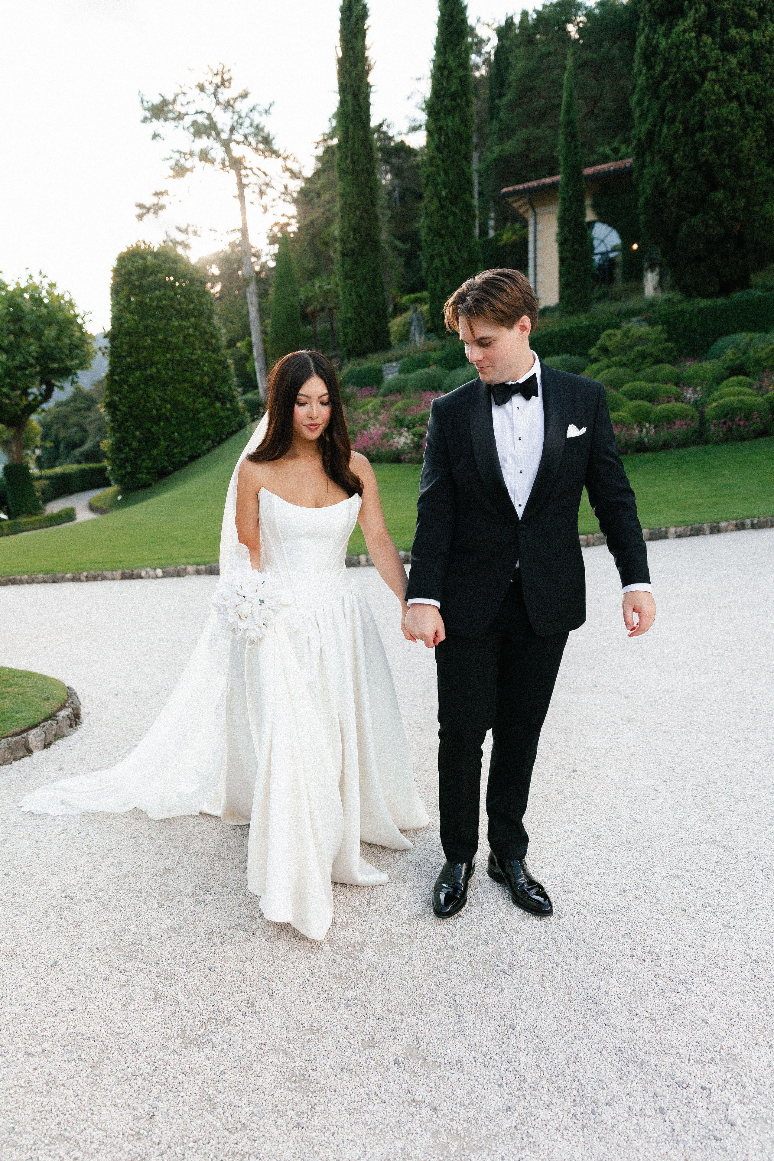 Lily & Zach, Villa del Balbianello. Photographer in Italy Anna Linnik