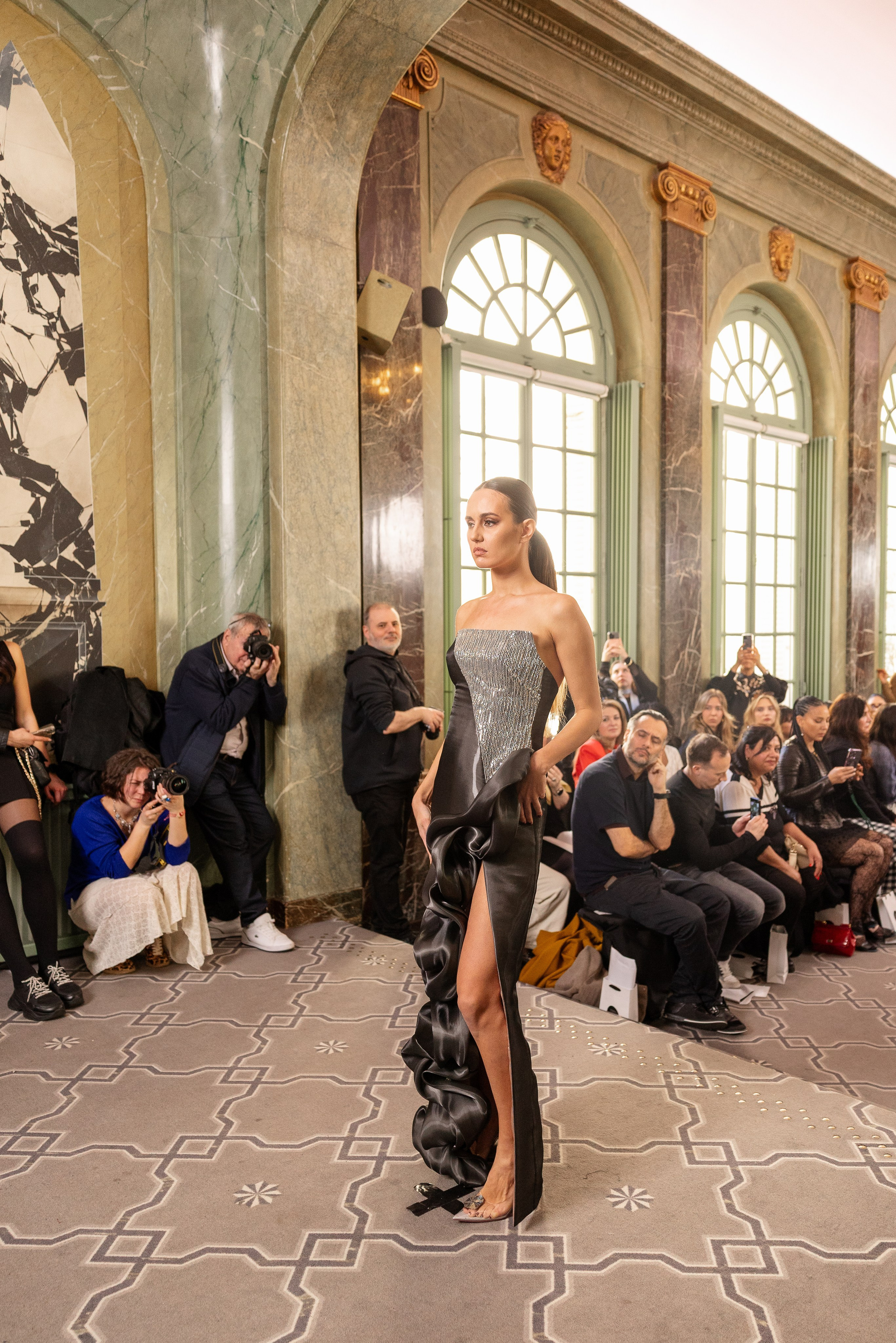 Paris fashion week. MATVEEVA STUDIO