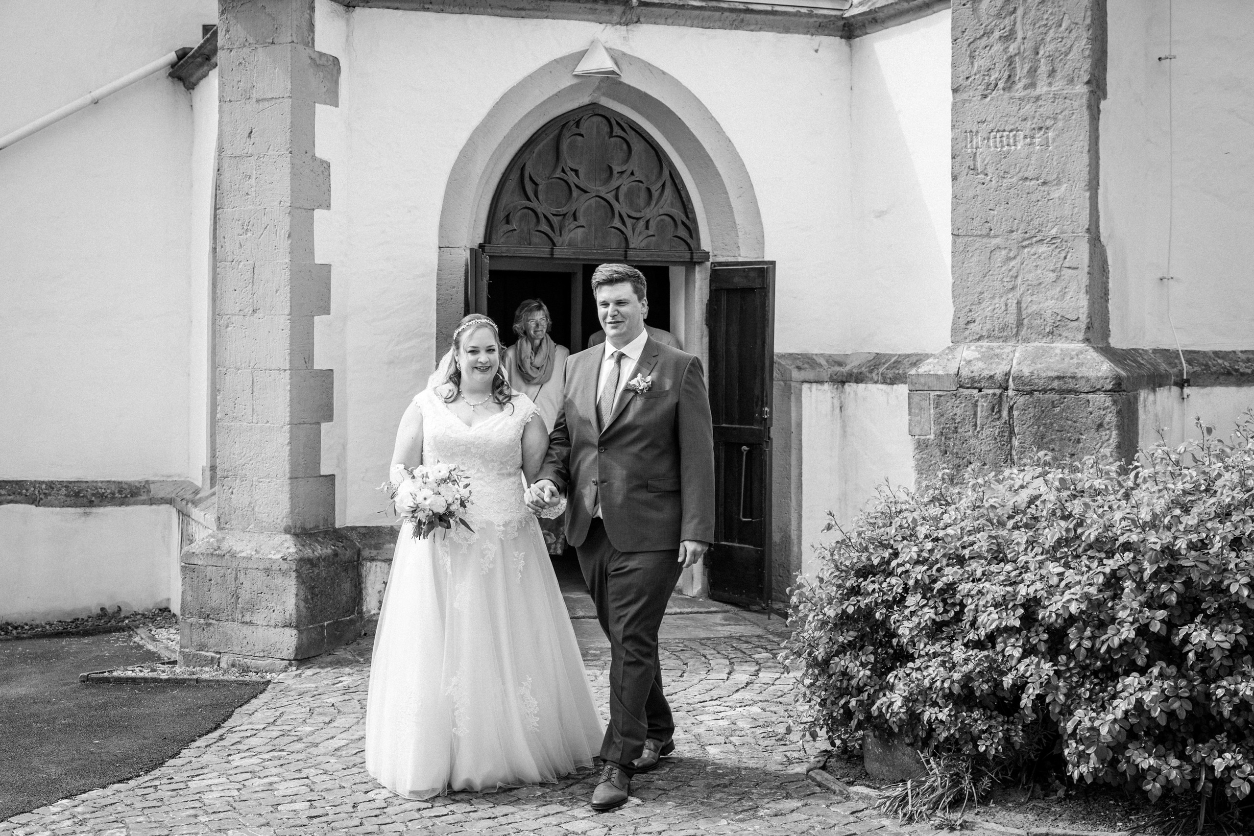 Kirchliche Trauung in Oerlinghausen. Hochzeitfotograf in Bielefeld