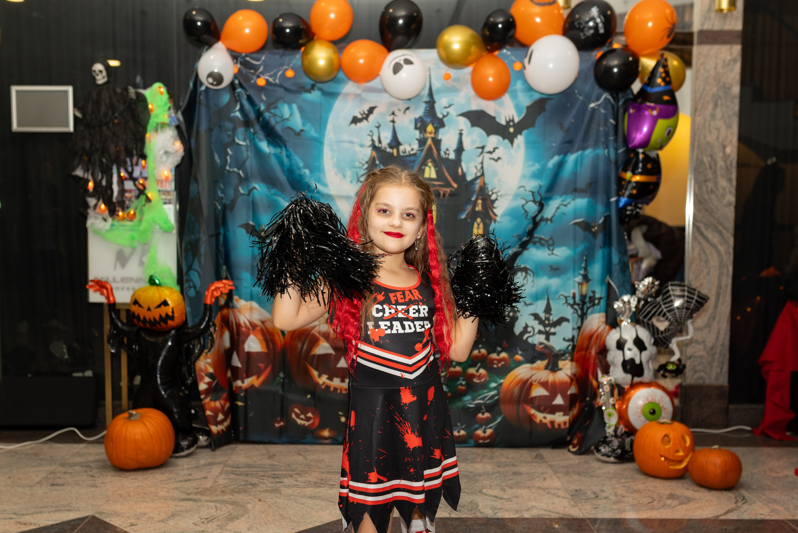 Leo dance studio Helloween 2025. Семейный и детский фотограф в Варшаве Мила Бобровская