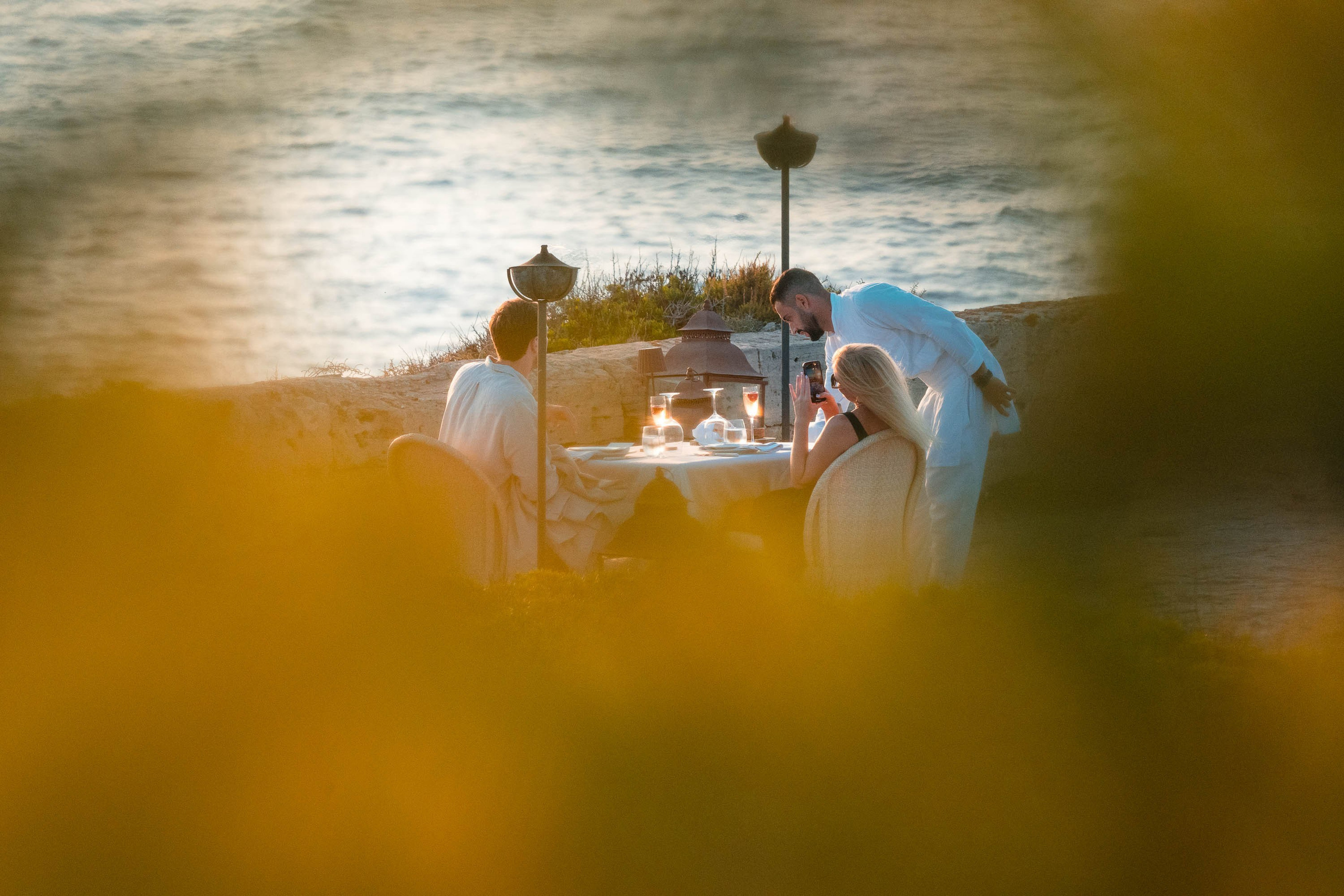 Perfect Marriage Proposal at Cap Rocat Hotel. Mallorca Wedding, Corporate & Social Photographer