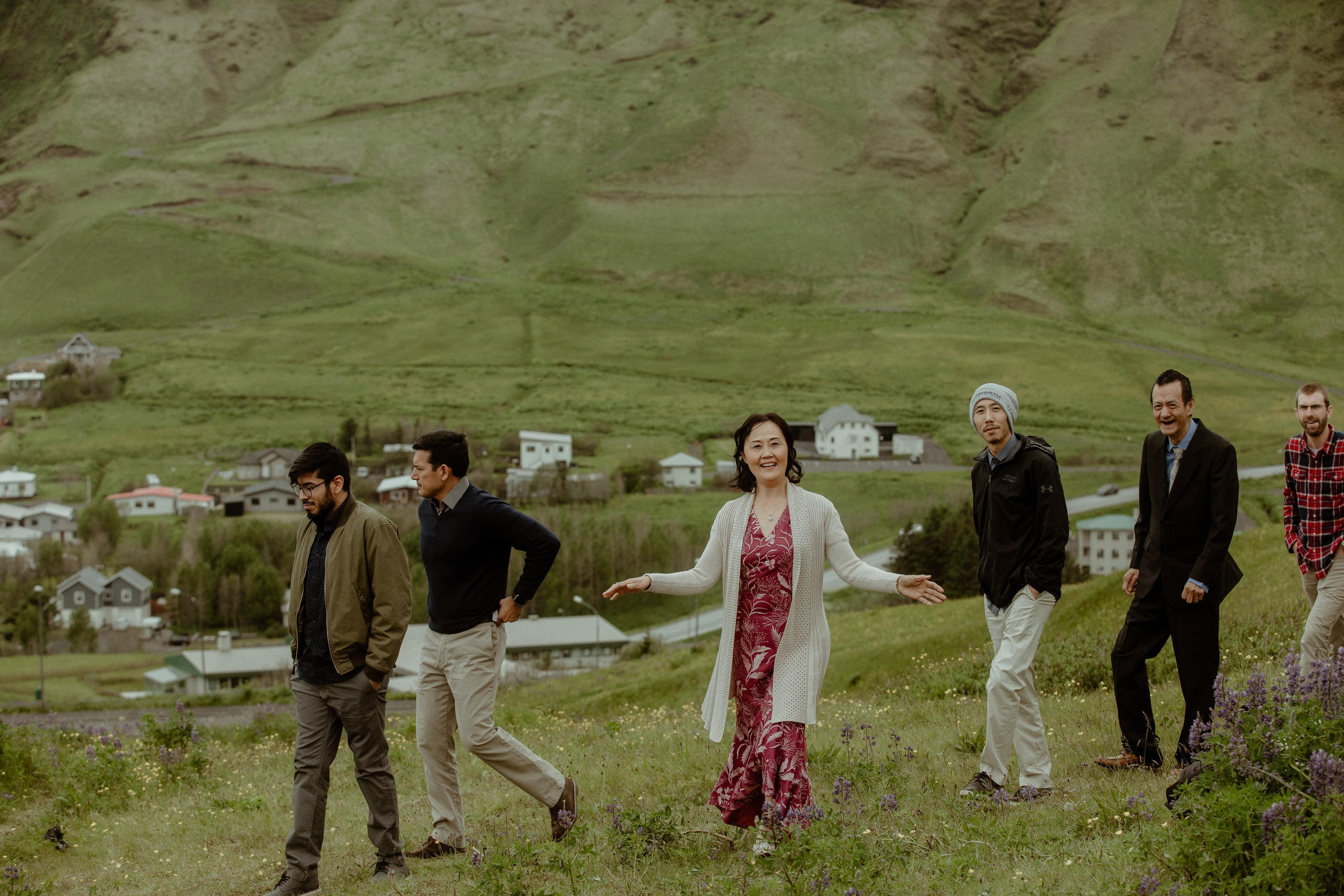 Elopement at Kvernufoss Waterfall. Iceland elopement photo and video | Nikolaichik Photo