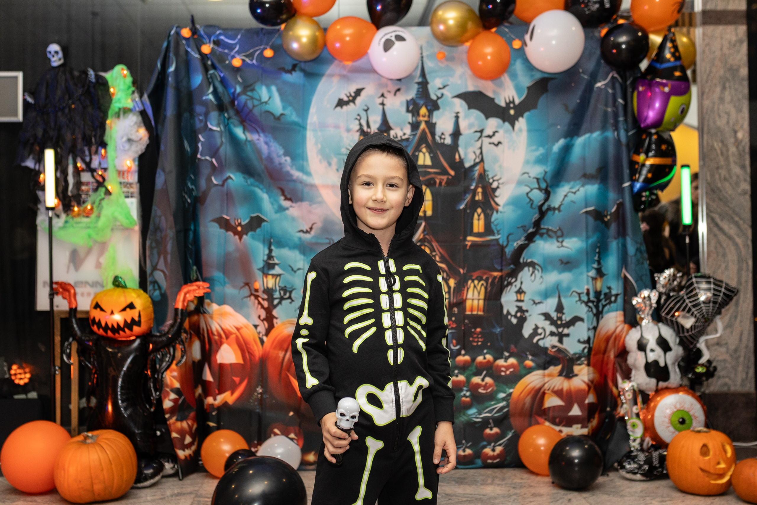 Leo dance studio Helloween 2025. Семейный и детский фотограф в Варшаве Мила Бобровская