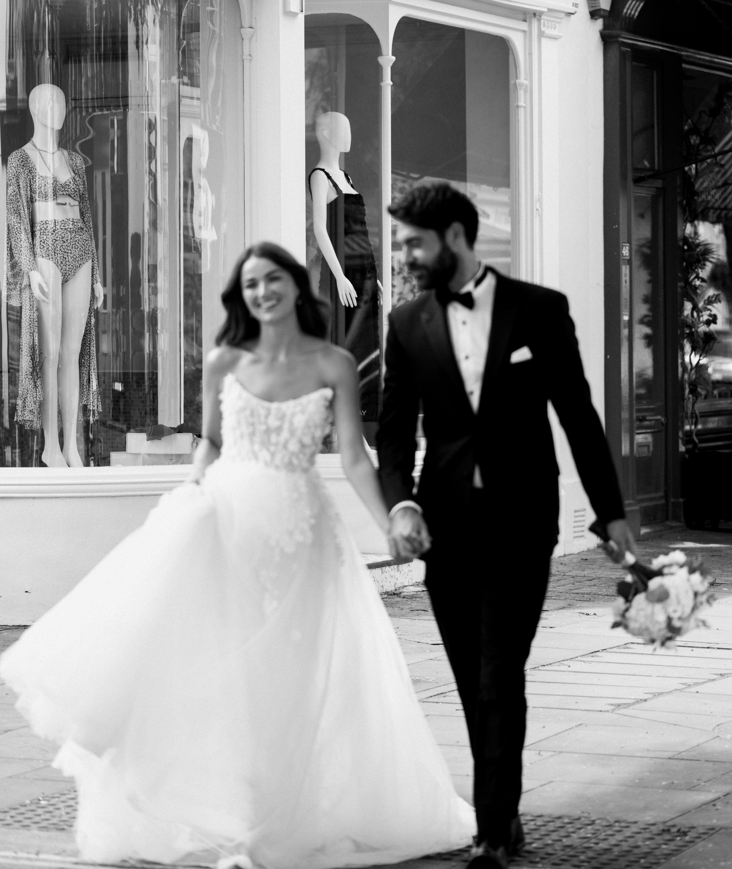 Elegant Wedding London Belgravia Elopement couple. Timeless Wedding & Event Photography — based London, working across Europe