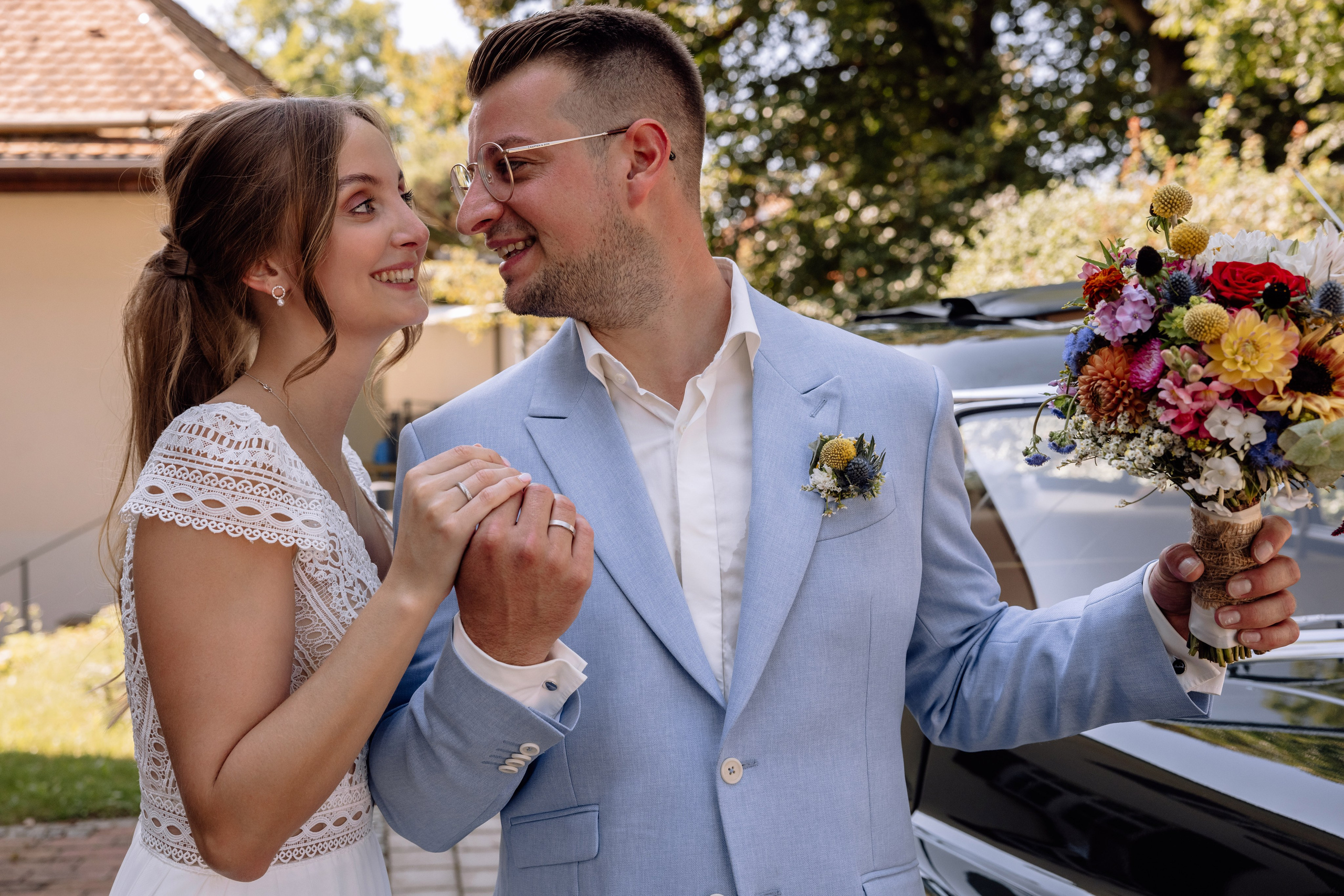 Gilching: Vanessa und Maxi. Hochzeitsfotograf München Taufe Familienfotograf Tanja Mauke