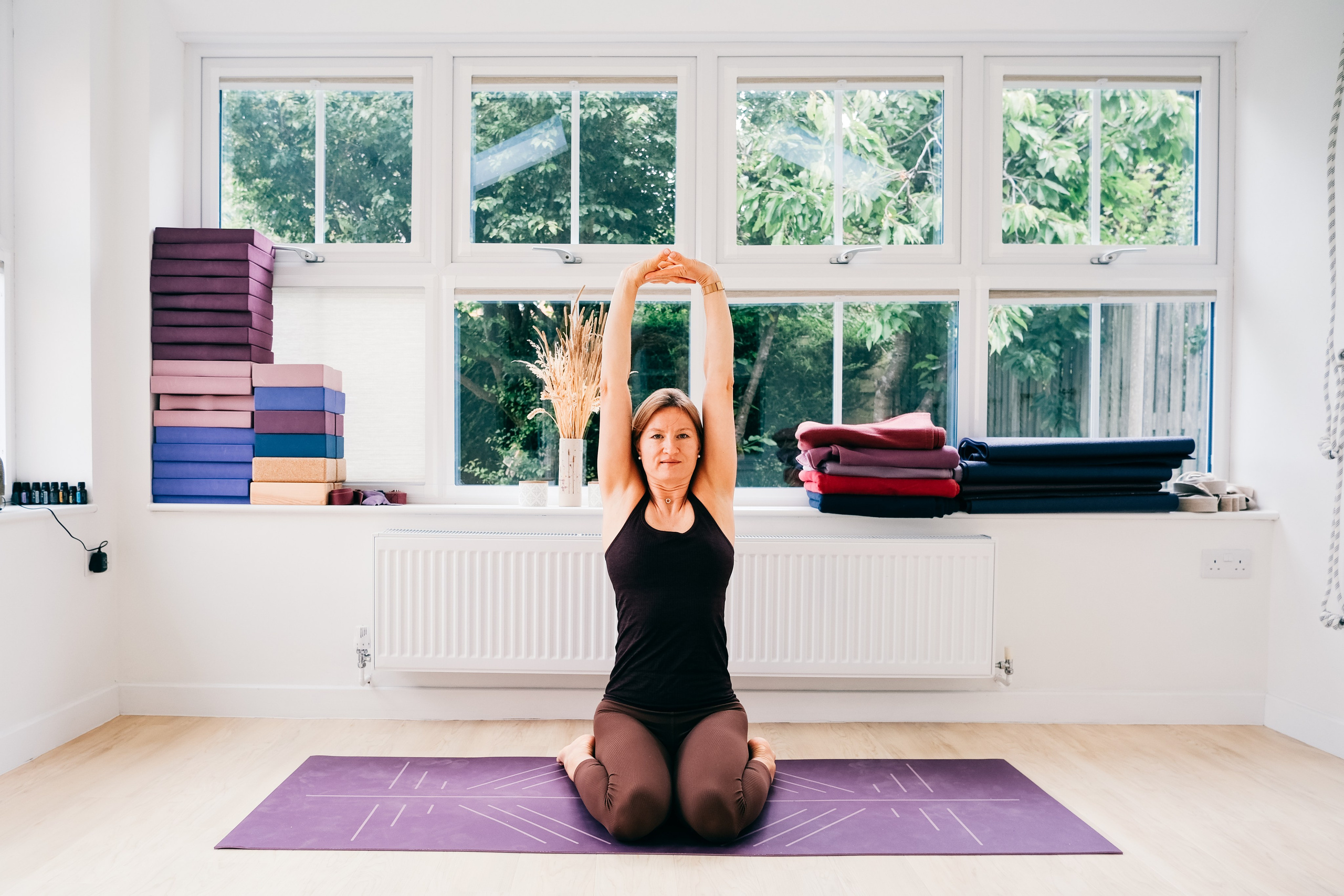 Iyengar Yoga in Solihull with Irina Zoteeva