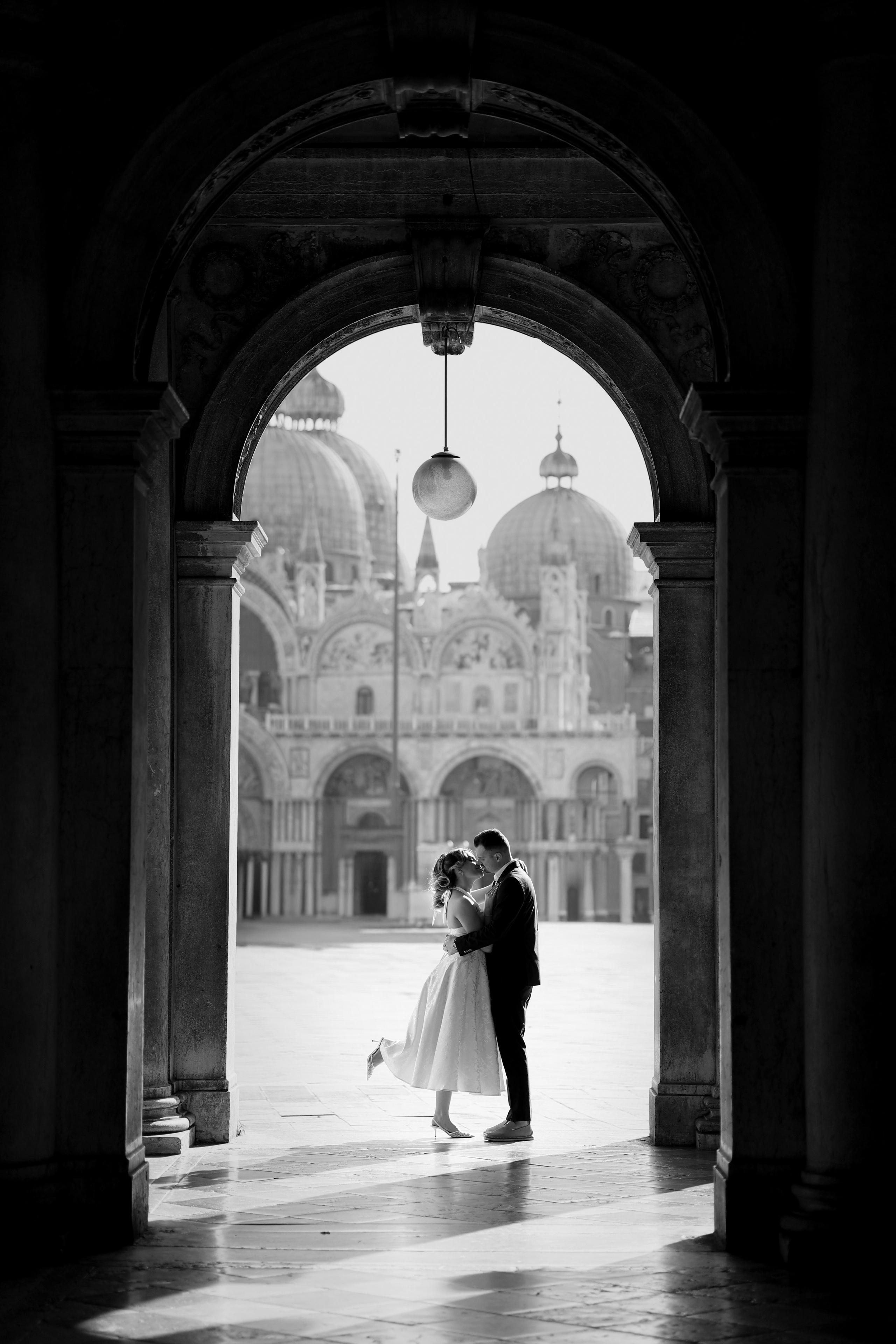 Couple on Piazza San Marco (St. Mark’s Square)