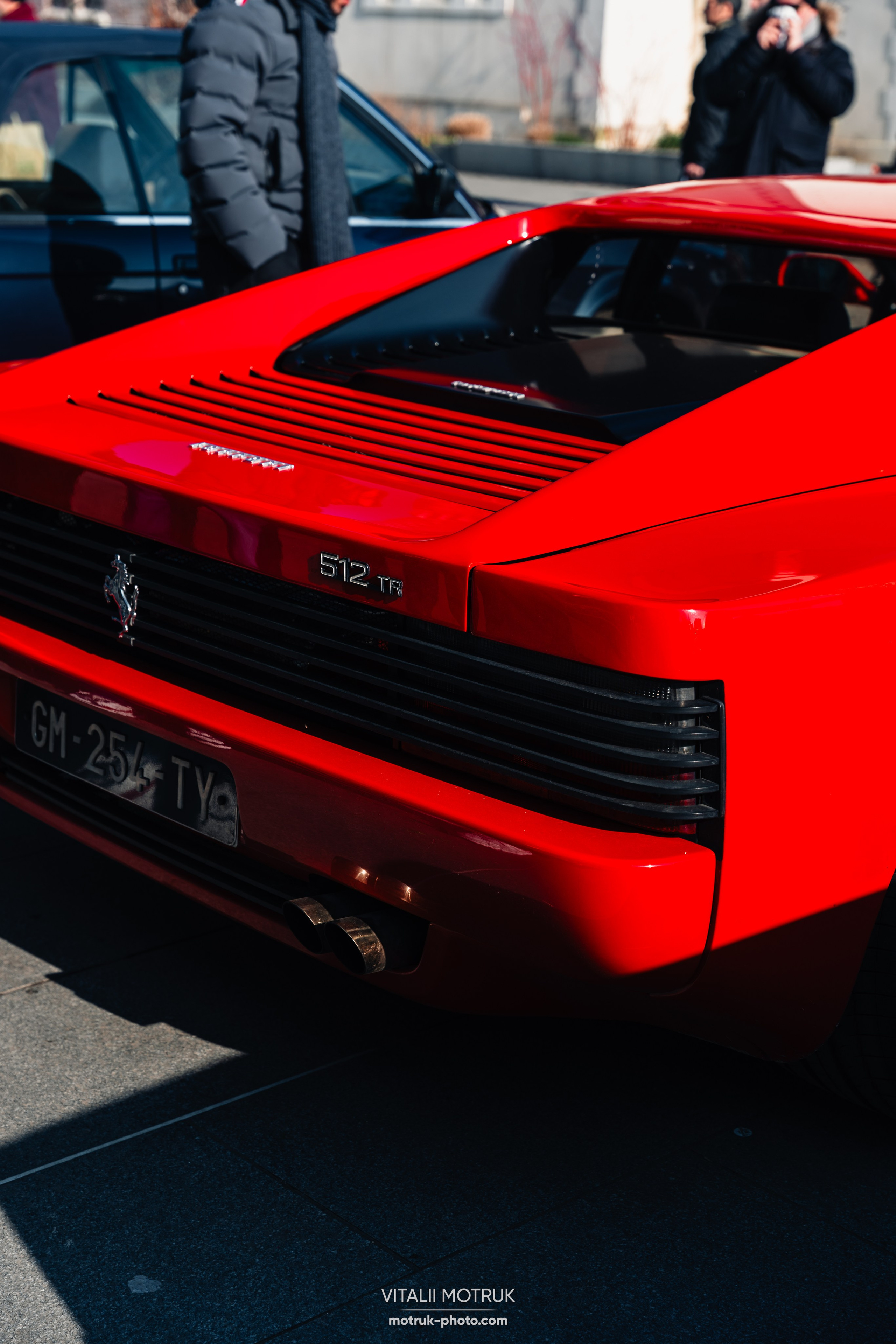 Rassemblement Colombes 16 fevrier 2025. Photographe de voitures à Paris — Vitalii Motruk