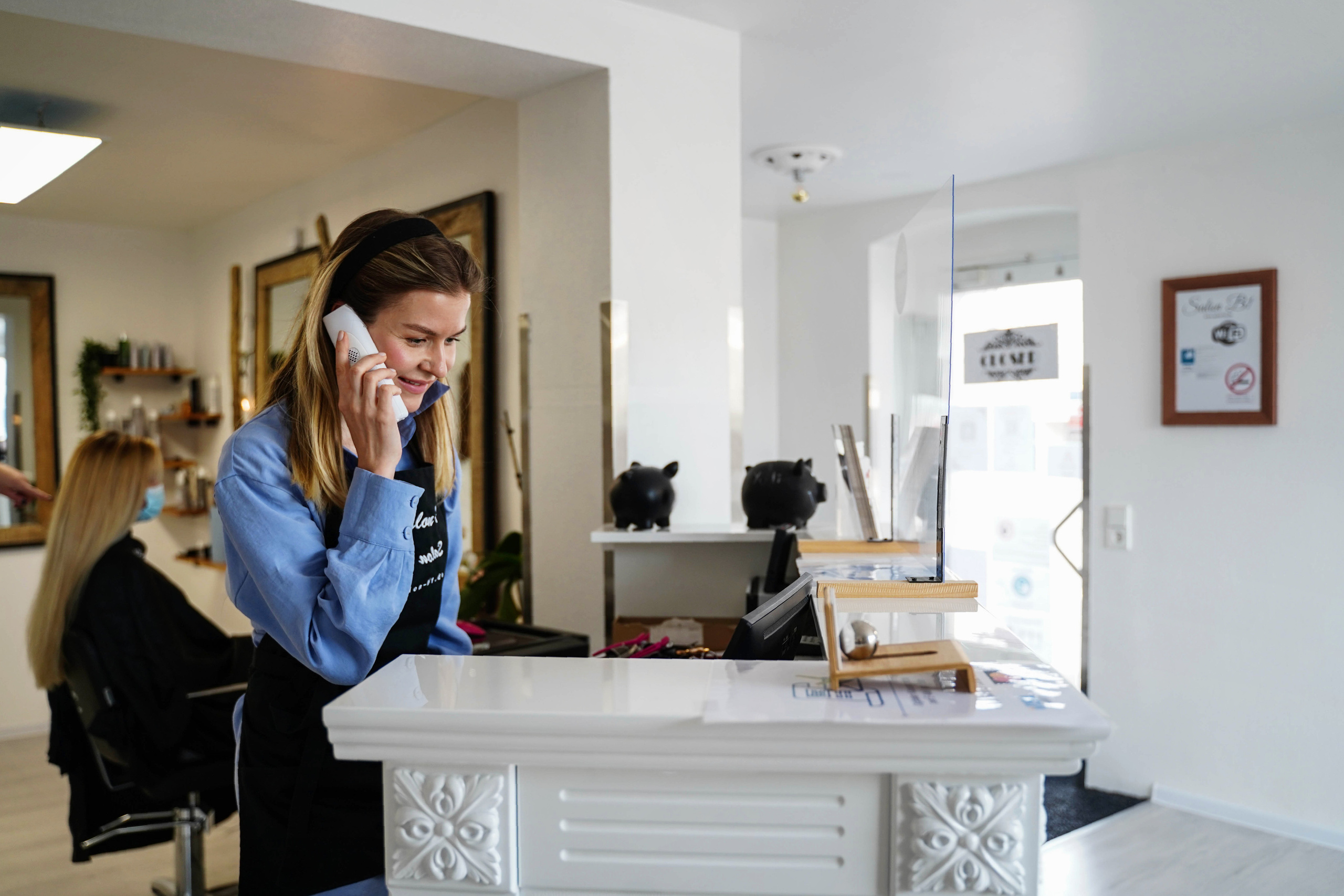 Fotoshooting Salon B1 in Ravensburg. Nina Janeckova Photographer and Videographer in Bodensee Ravensburg