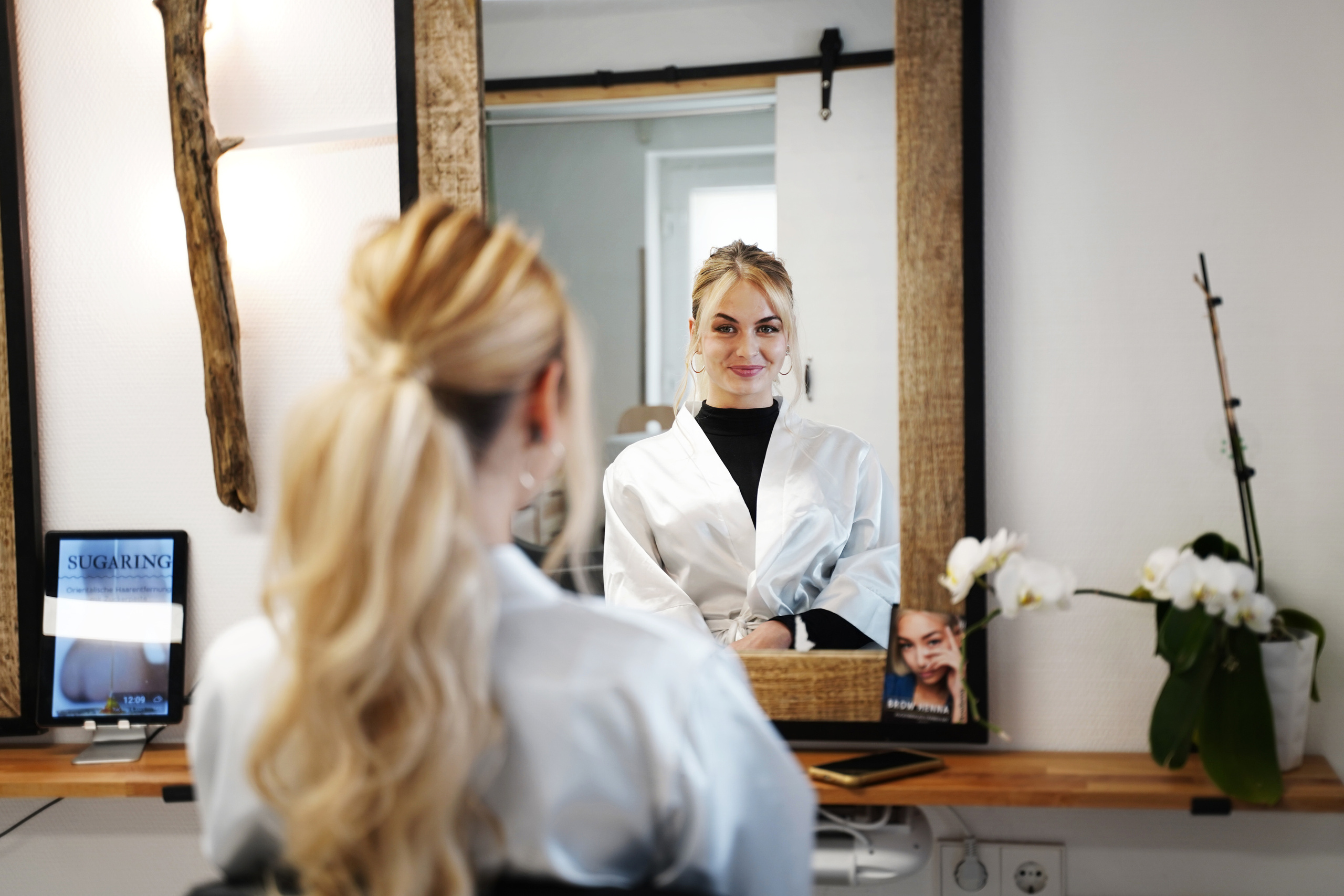 Fotoshooting Salon B1 in Ravensburg. Nina Janeckova Photographer and Videographer in Bodensee Ravensburg