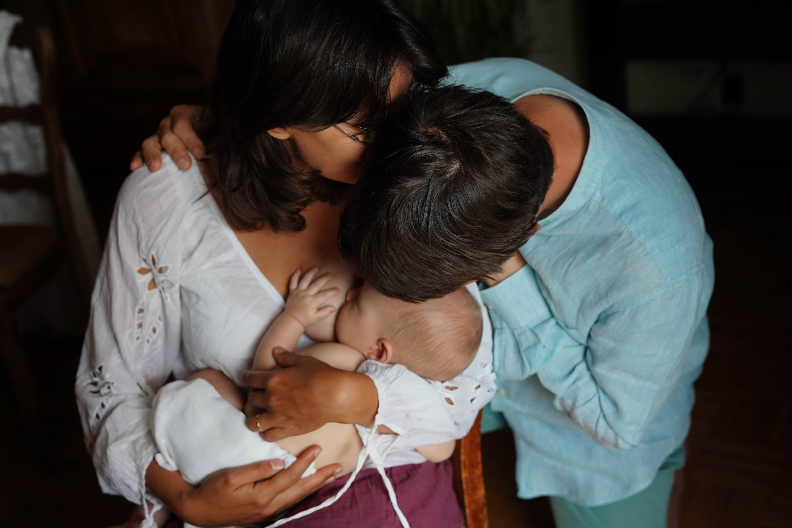Baby Philippe, Anna and Pierre. Nina Janeckova Fotografin und Videografin am Bodensee