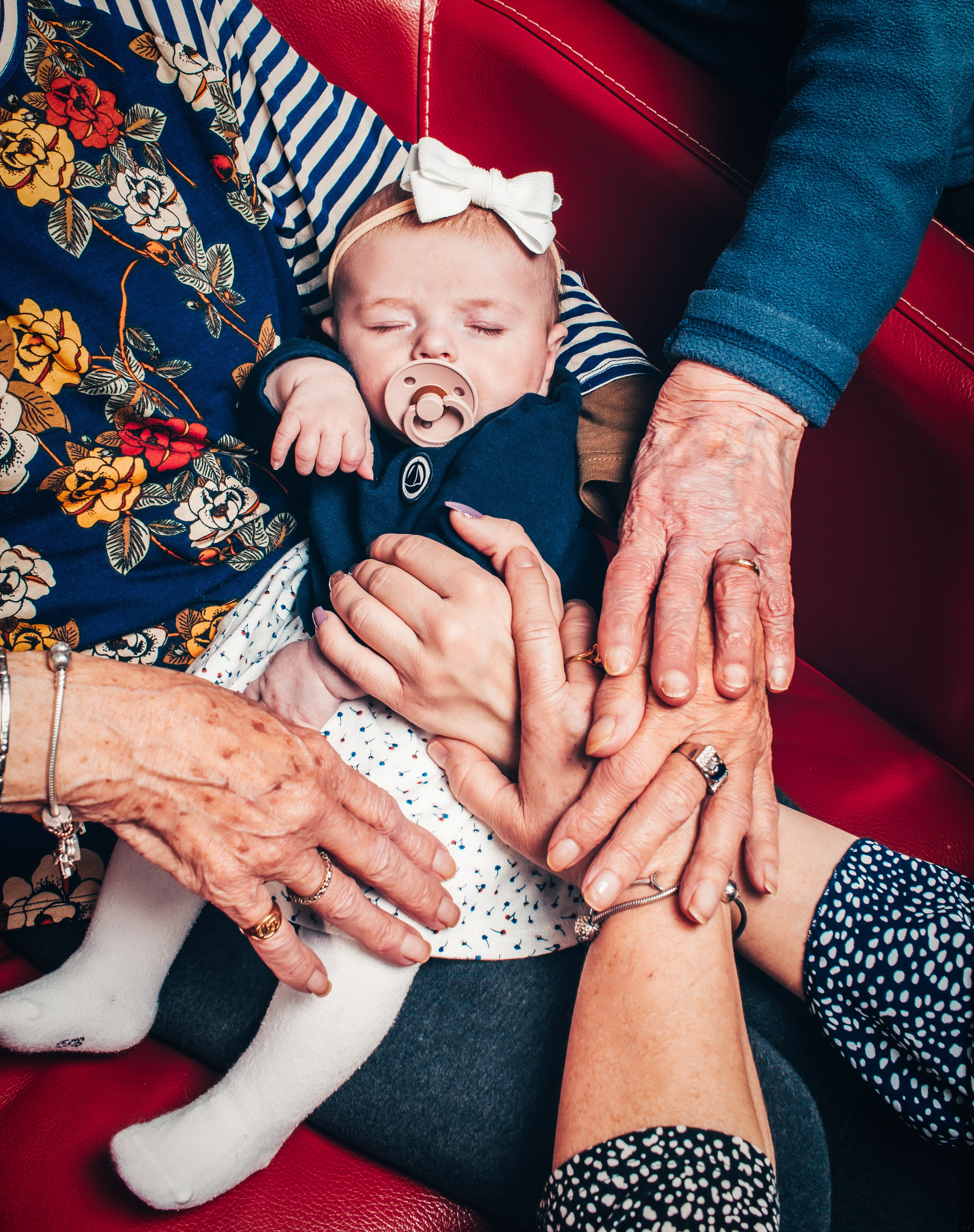 Portrait de famille. Studio photo « Partage ton bonheur » – Photographe famille près de Châtellerault, Poitiers et Tours