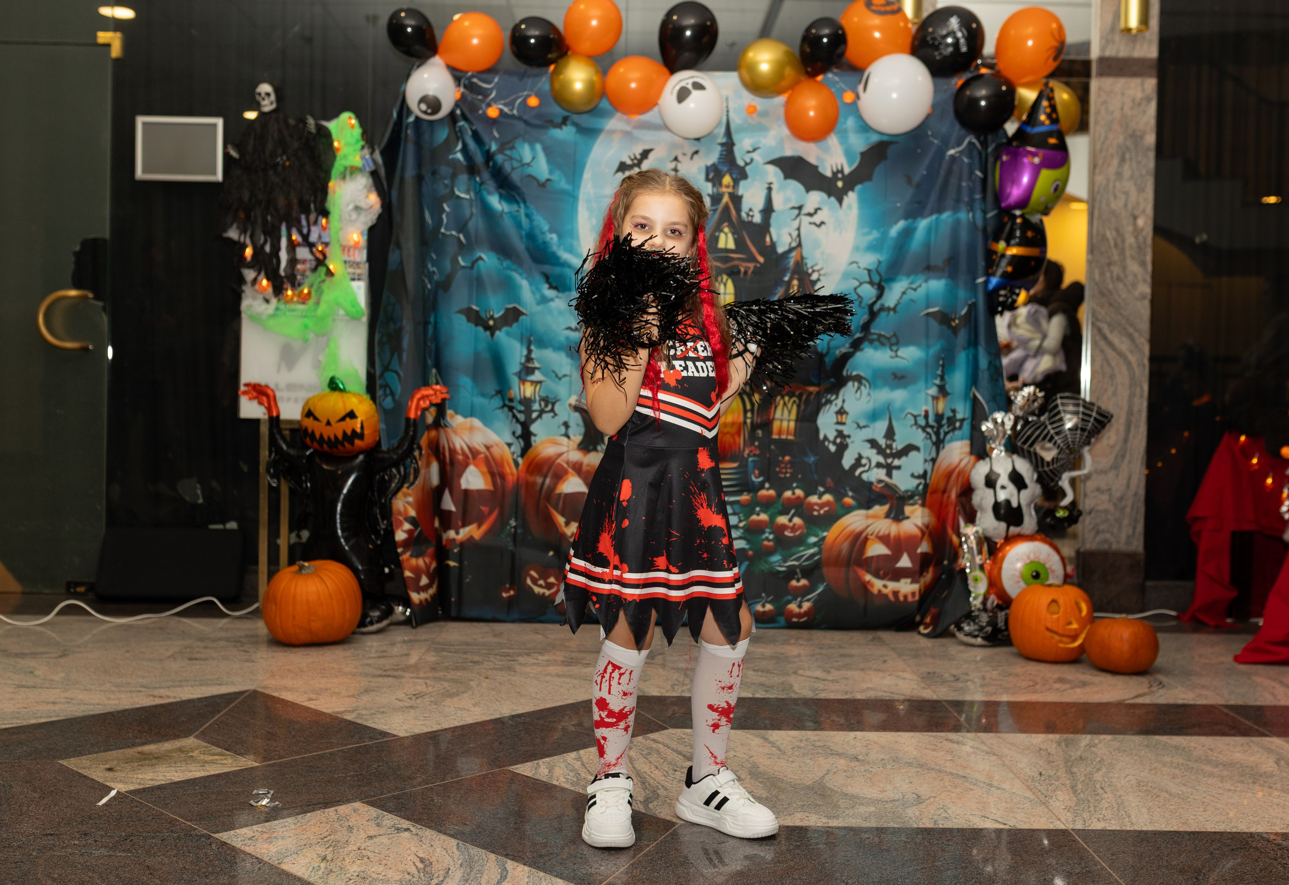 Leo dance studio Helloween 2025. Семейный и детский фотограф в Варшаве Мила Бобровская