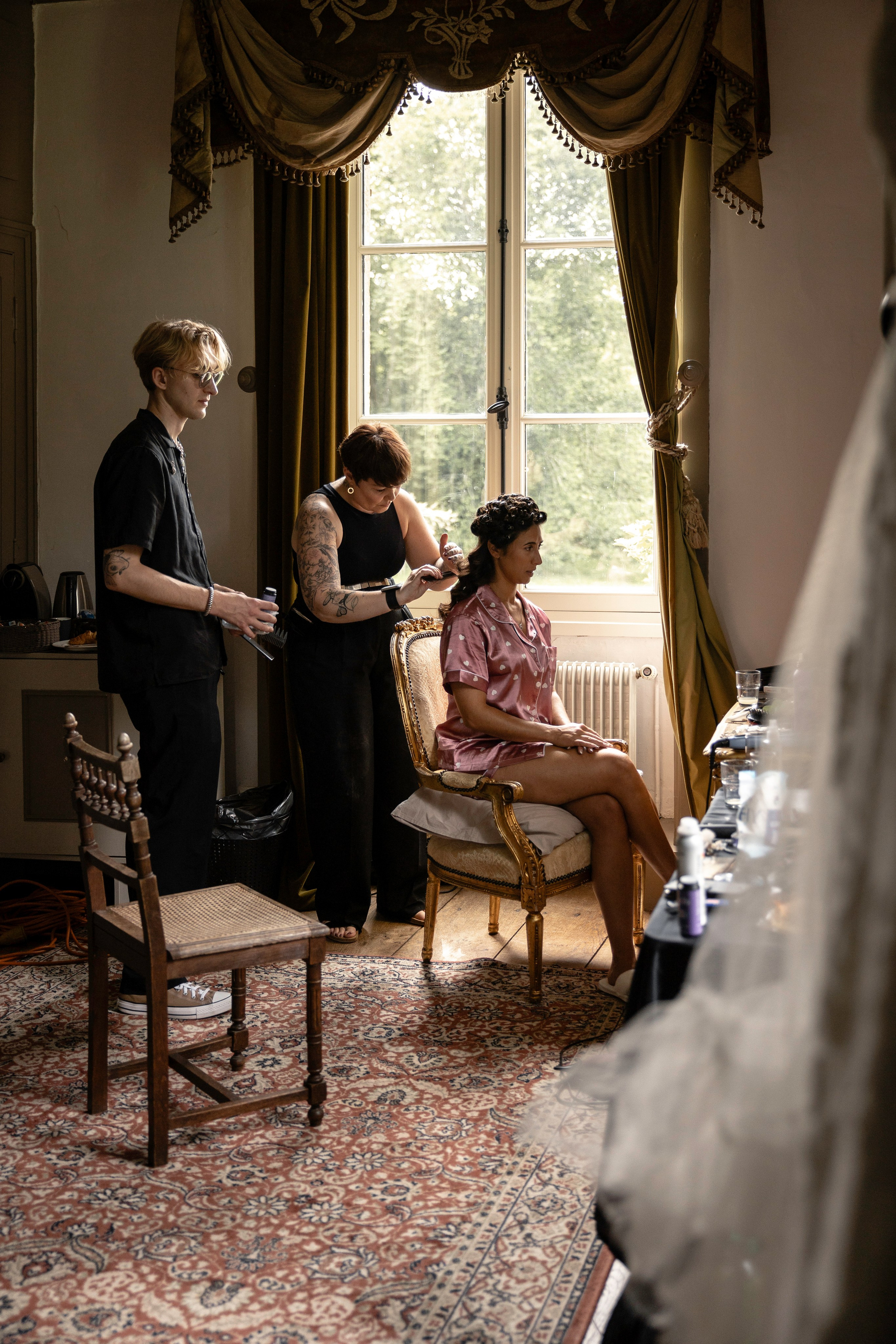 Roxane & Denis. Wedding at Abbaye du Palais, Thauron, France. June 29, 2024. Евгения Смирнова — фотограф в Тулузе и юго-западной Франции