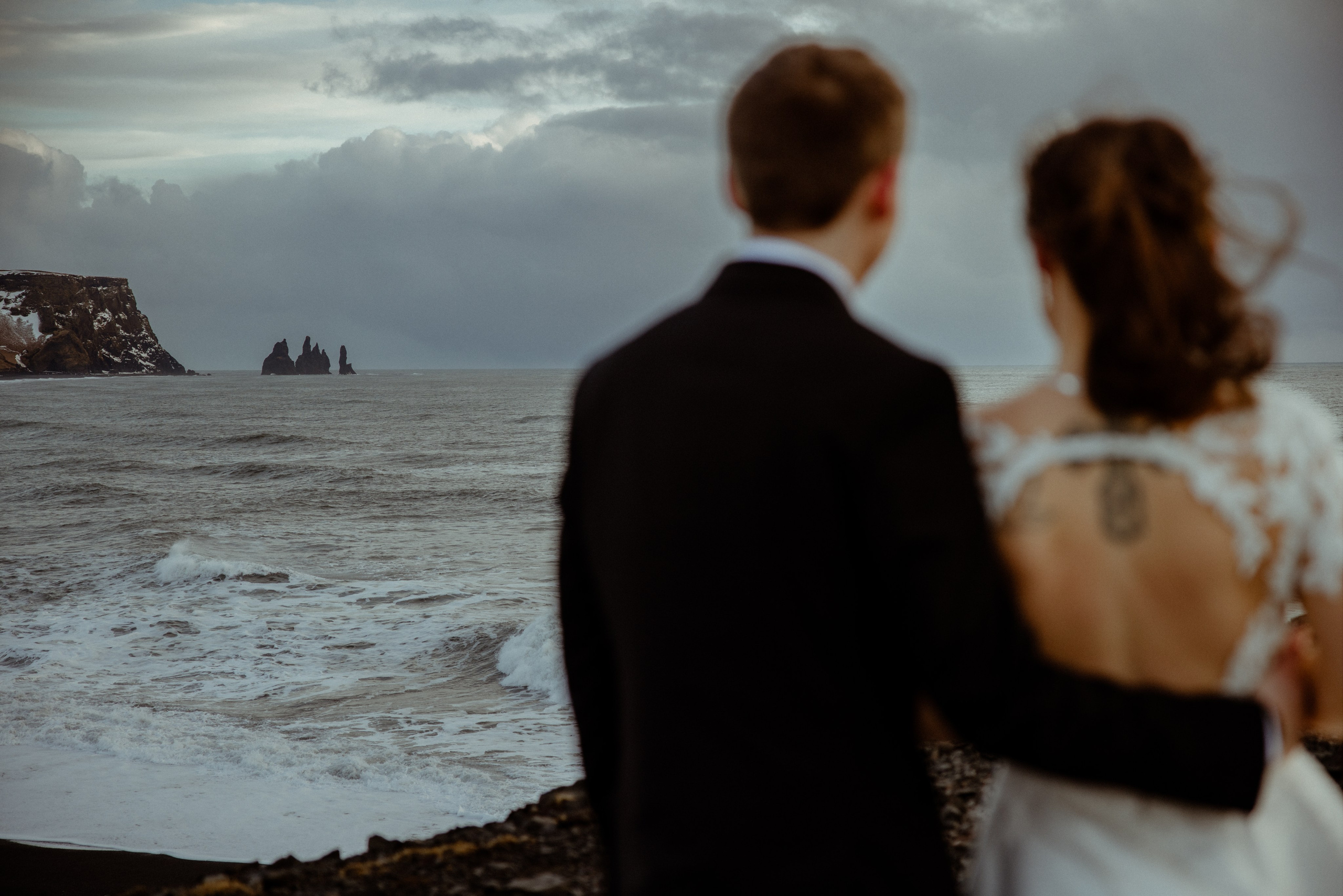 Snowy Elopement in Iceland. Iceland elopement photo and video | Nikolaichik Photo