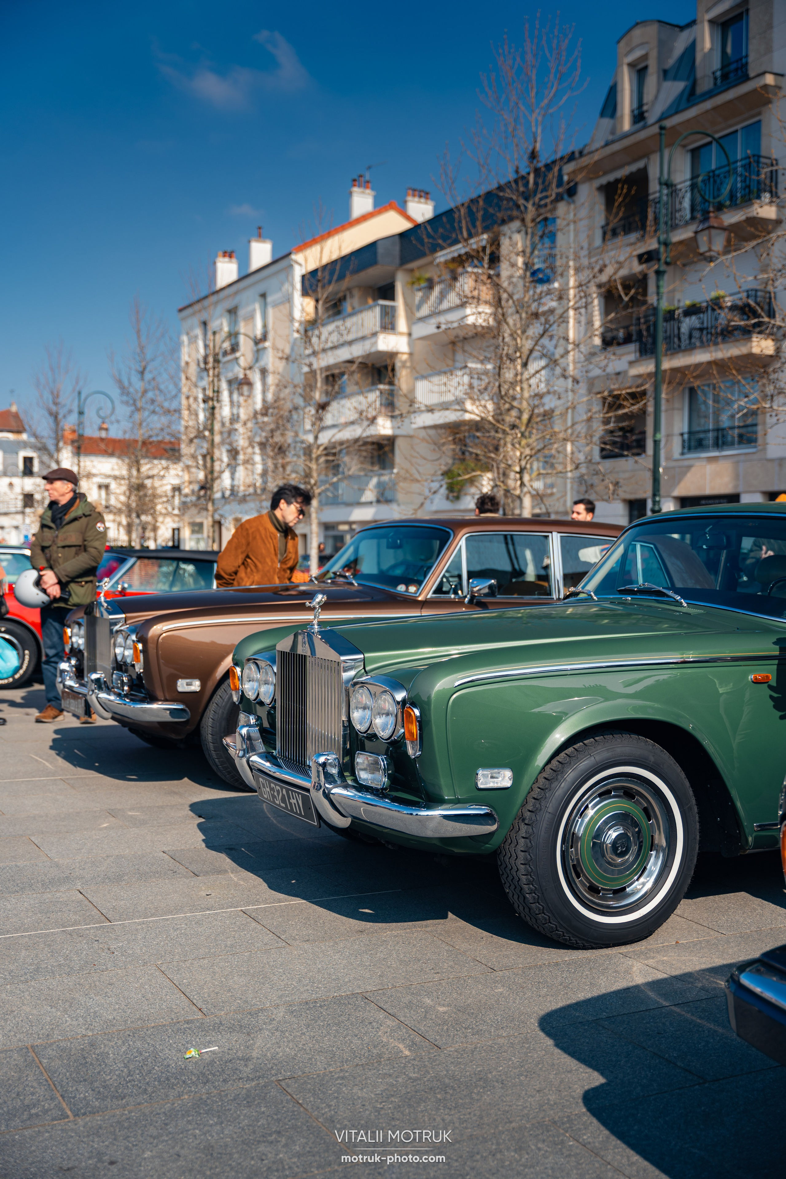 Rassemblement Garenne Colombes — 16 mars. Photographe de voitures à Paris — Vitalii Motruk